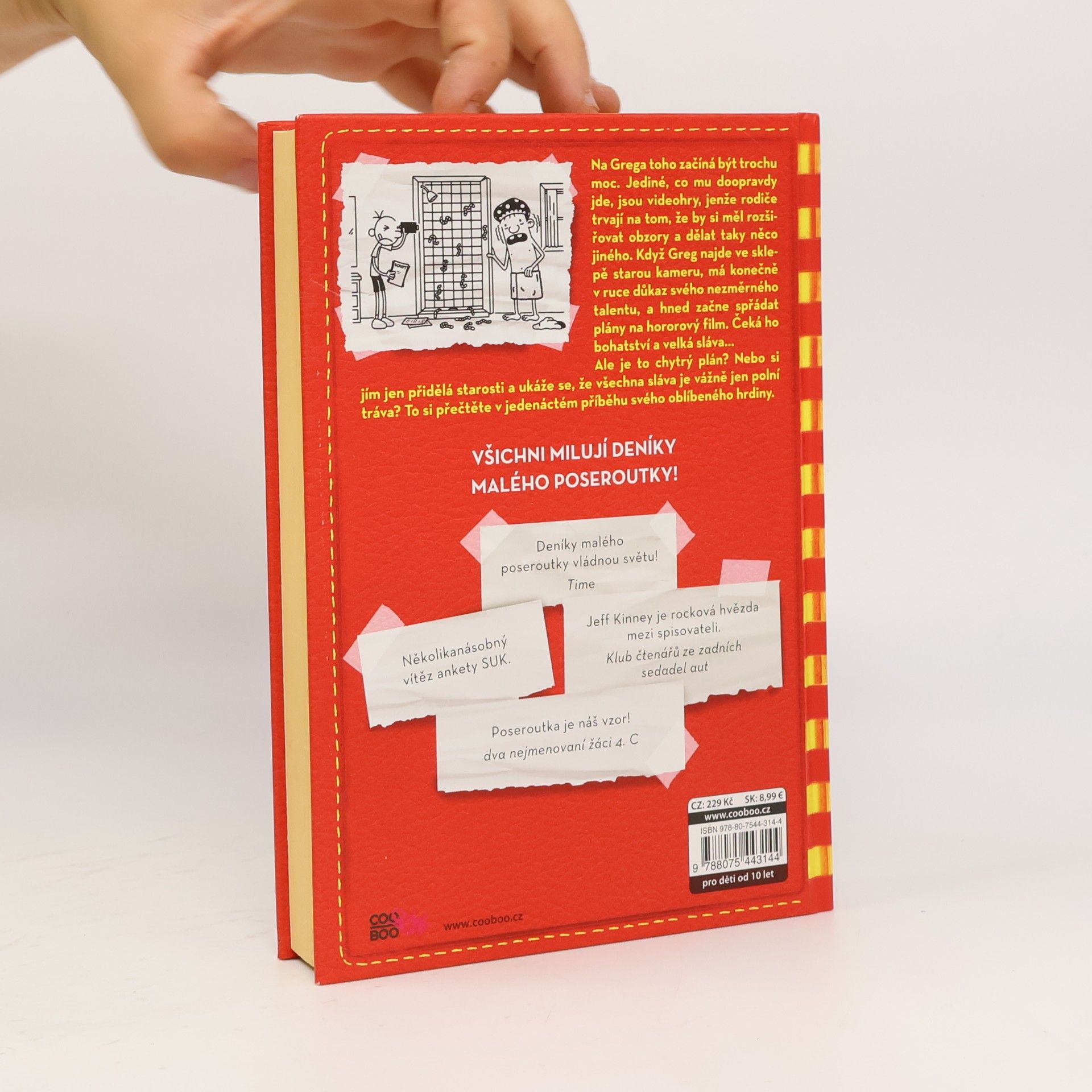 Jeff Kinney Deník malého poseroutky 11. Všechna sláva...