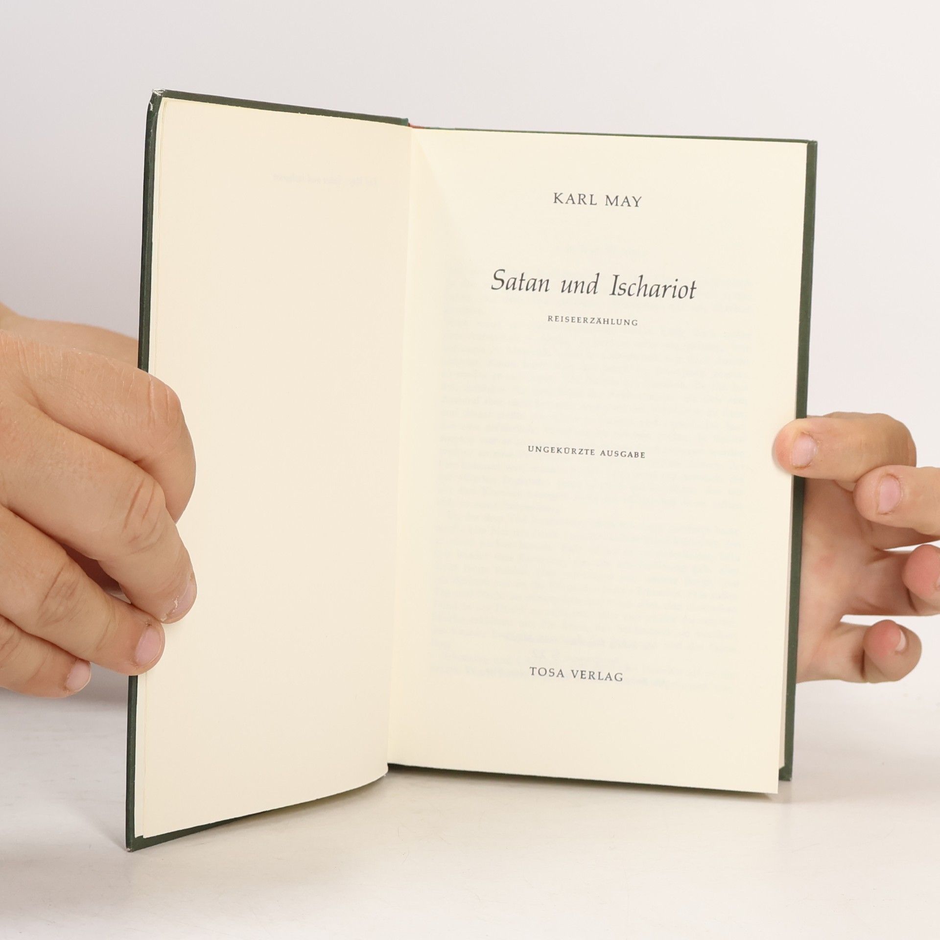 Karl May Satan und Ischariot