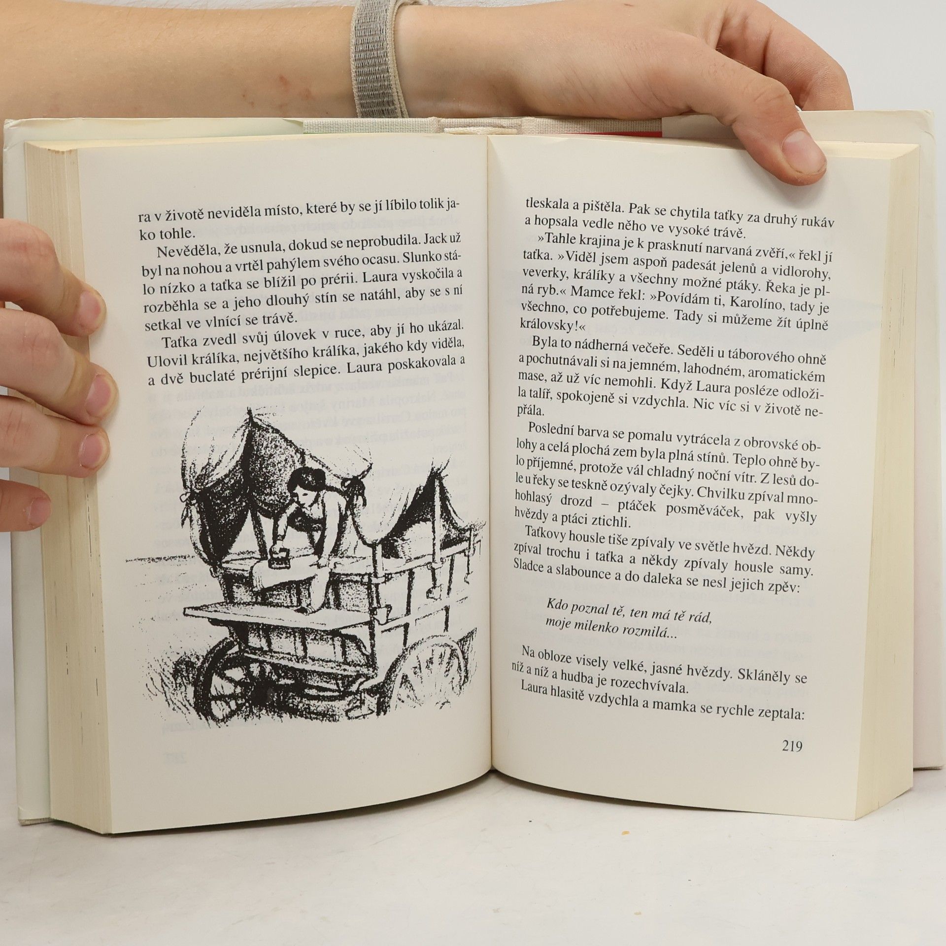 Laura Ingalls Wilder Uprostřed hlubokých lesů a mezi Indiány