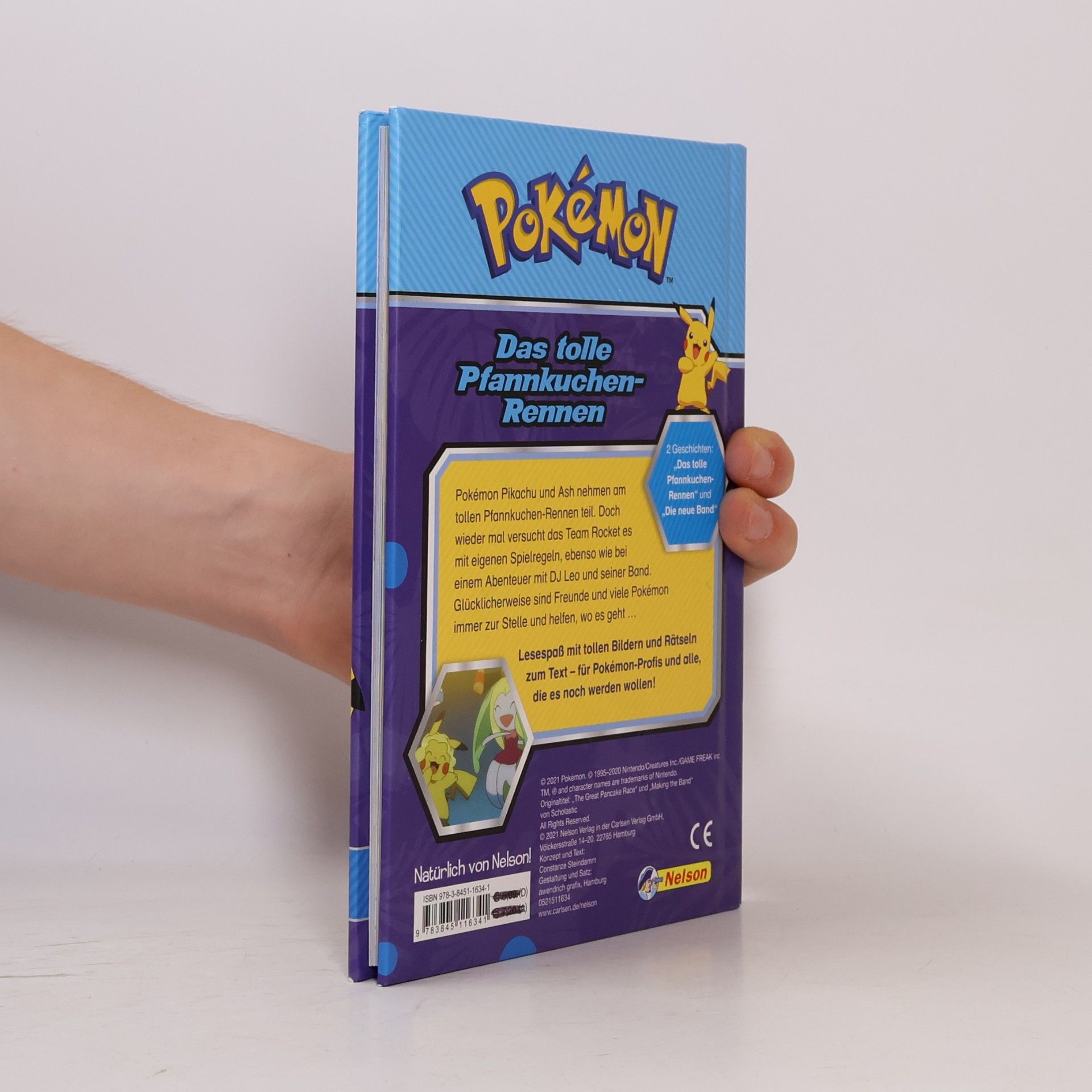 Constanze Steindamm Pokémon - das tolle Pfannkuchen-Rennen