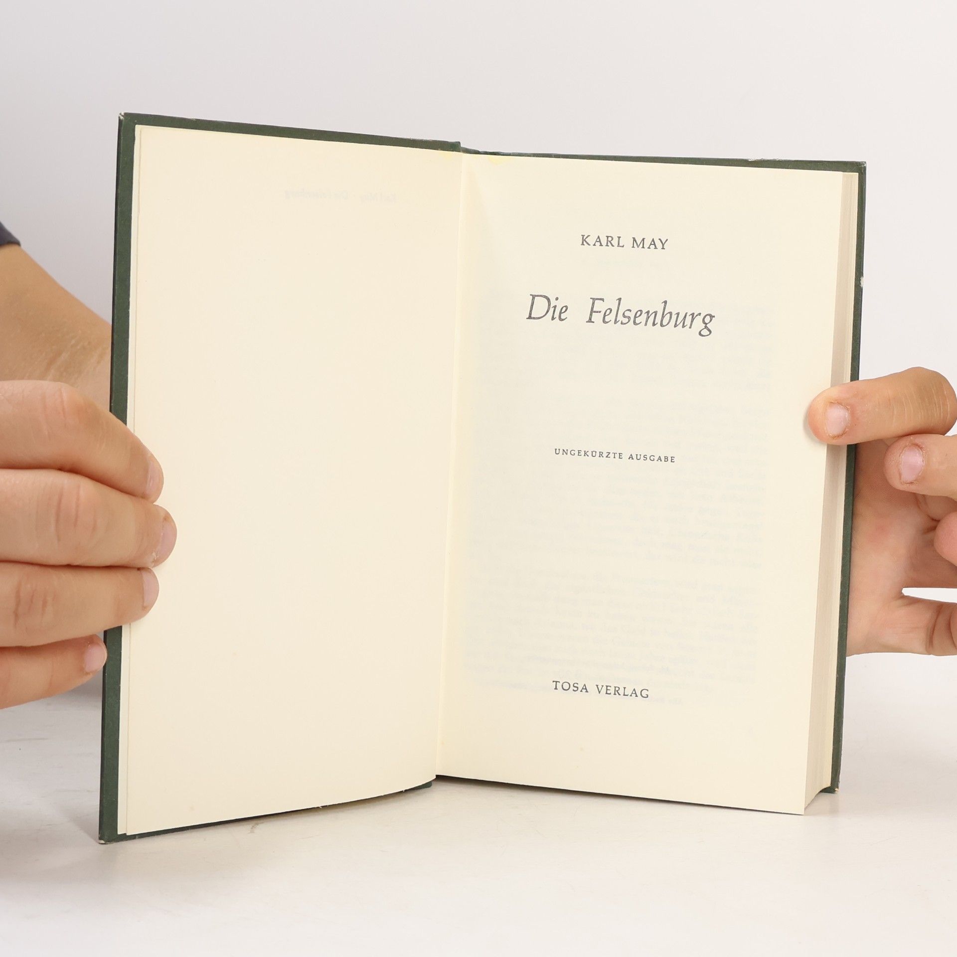 Karl May Die Felsenburg