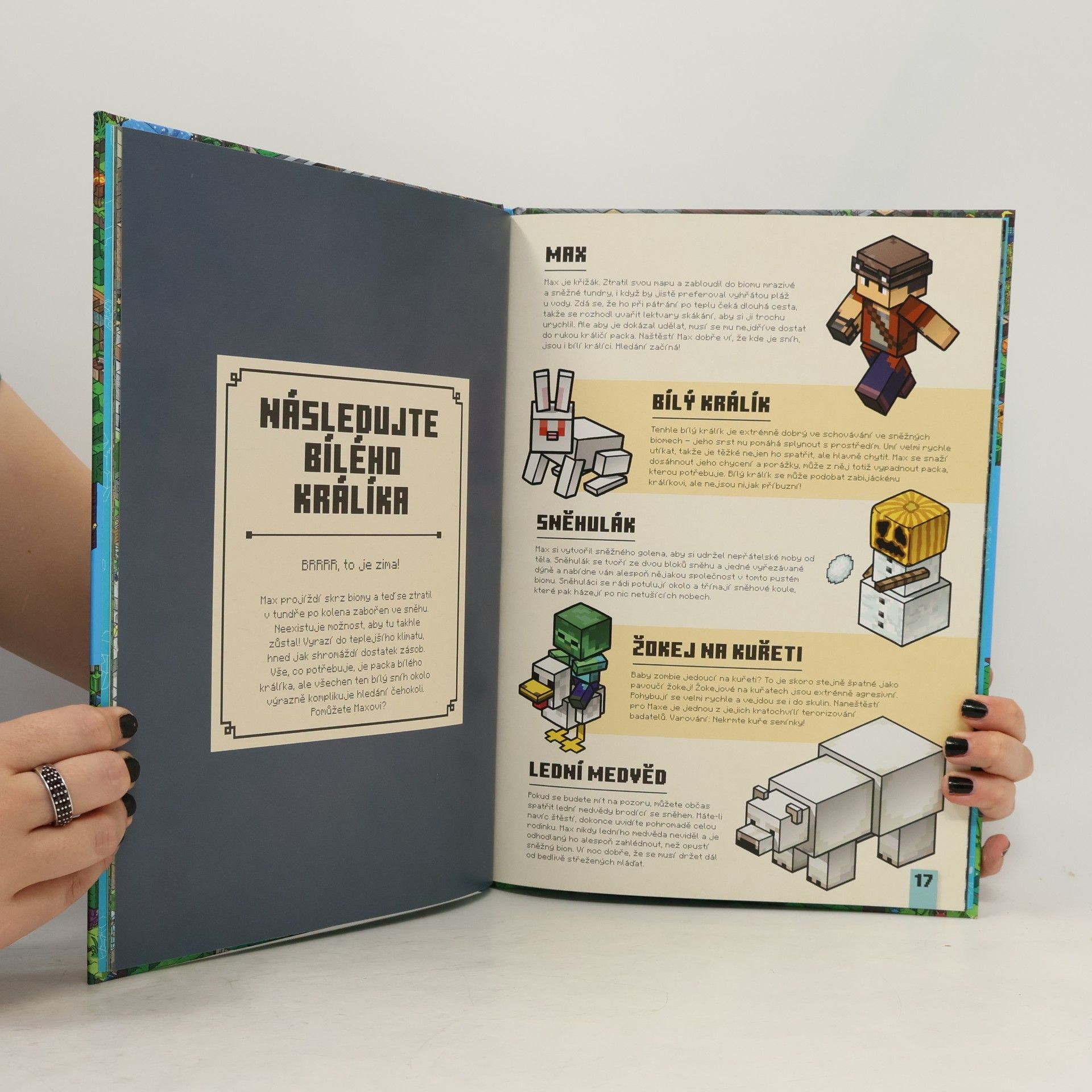 Stephanie Milton Minecraft. Chyť creepera a další moby