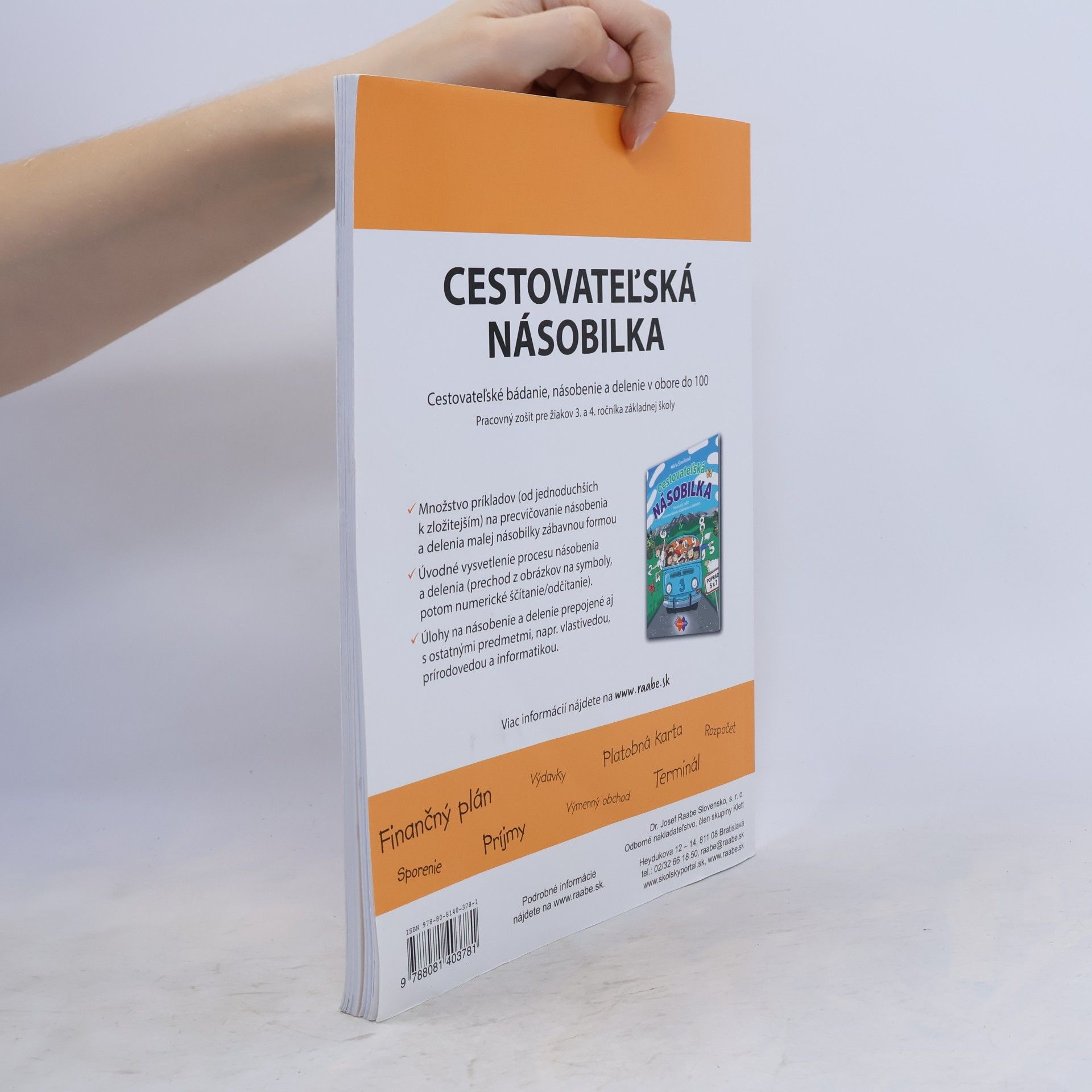 Mária Kubovicová Finančná gramotnosť - Pracovný zošit pre žiakov 1. - 4. ročníka ZŠ