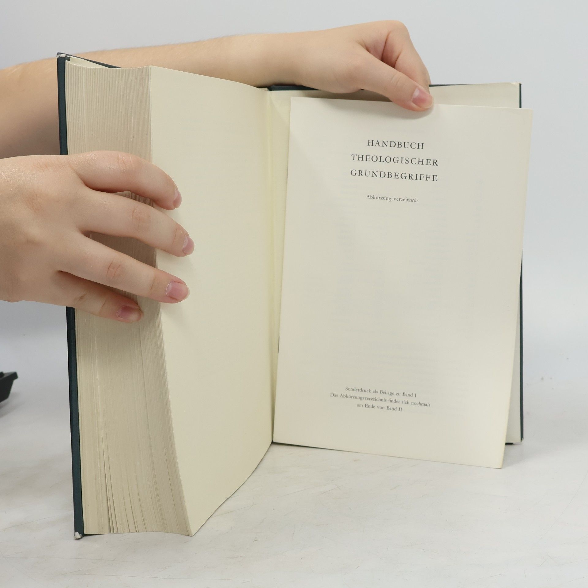 Herausgegeben von Fries Handbuch theologischer Grundbegriffe I.