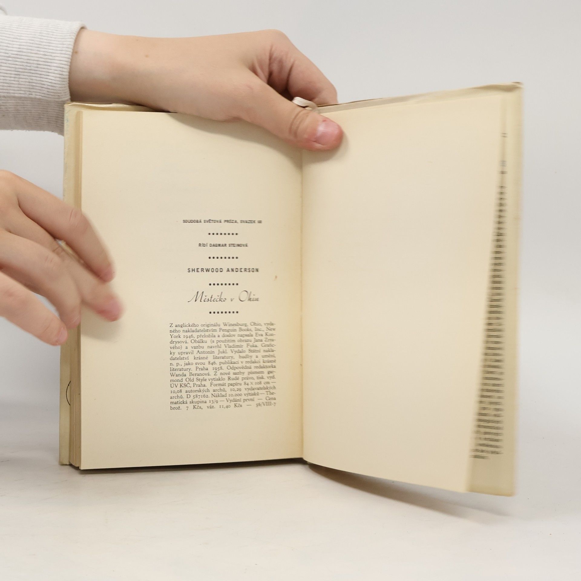 Sherwood Anderson Městečko v Ohiu