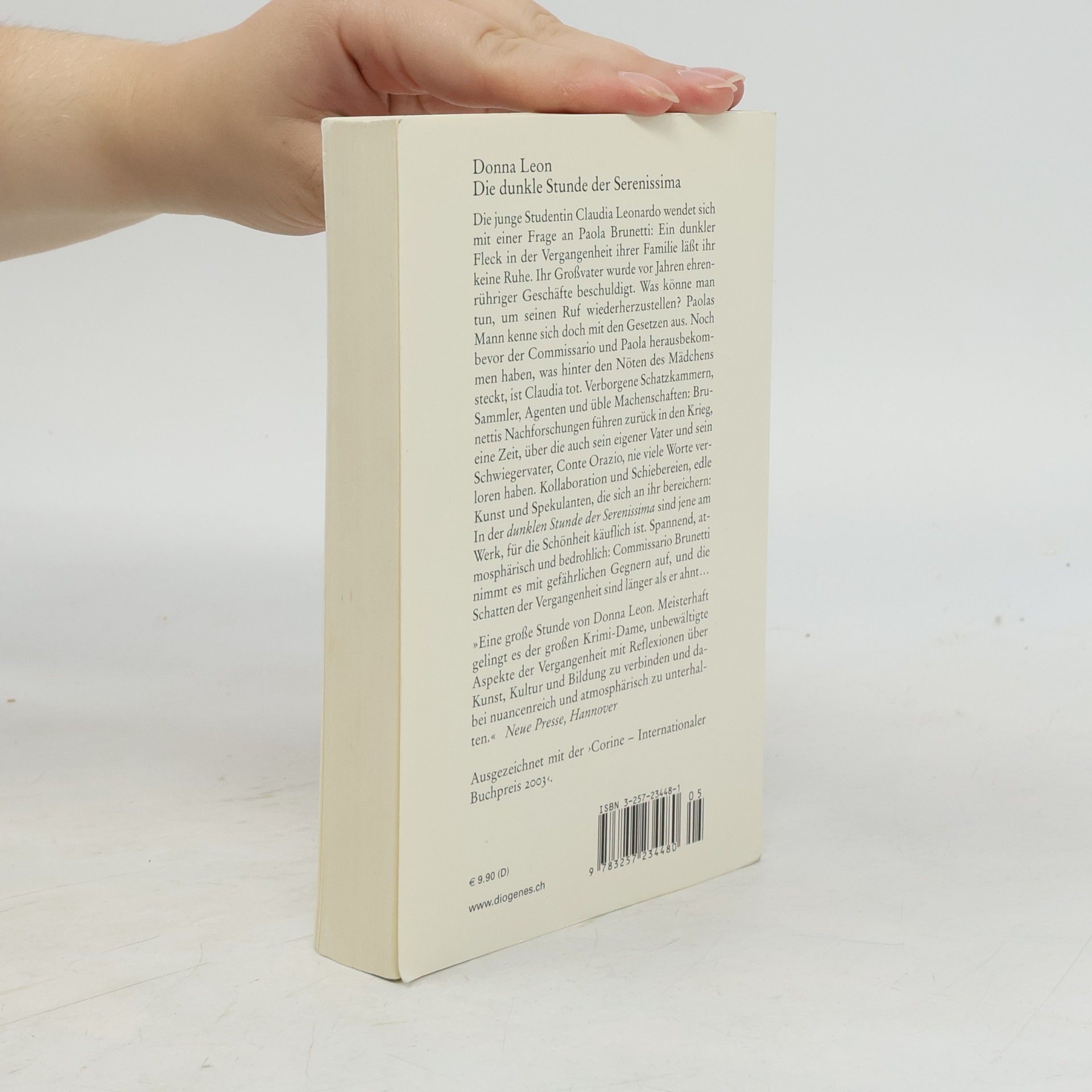 Donna Leon Die dunkle Stunde der Serenissima
