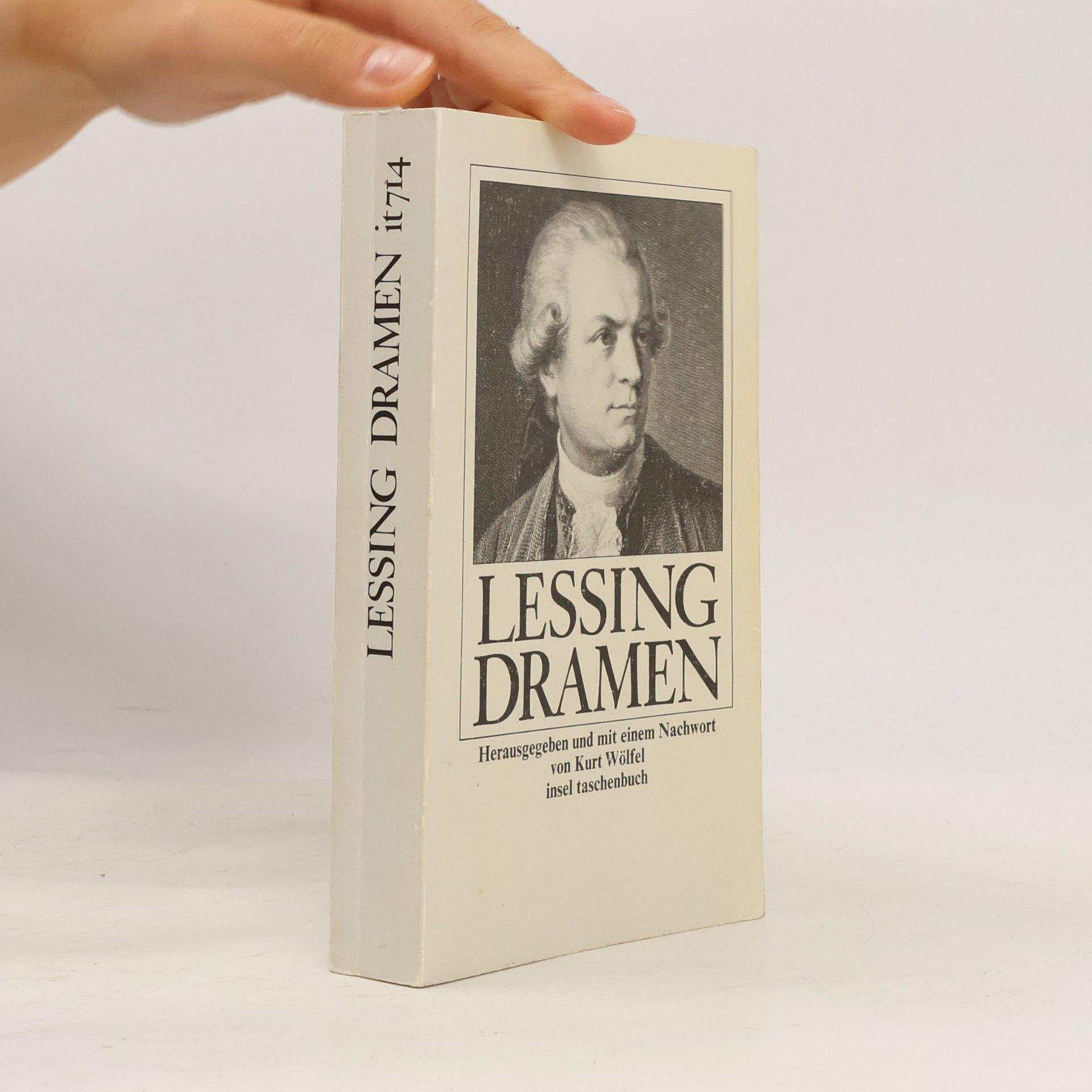 Gotthold Ephraim Lessing Dramen. Nachw. u. hrsg. v. Kurt Wölfel