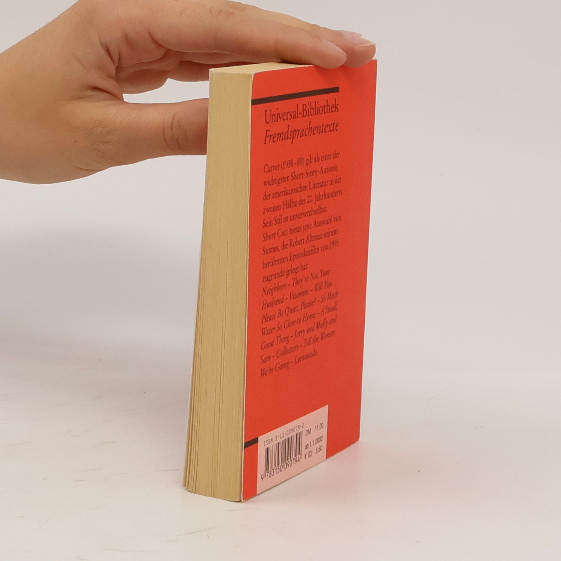 Raymond Carver Short cuts