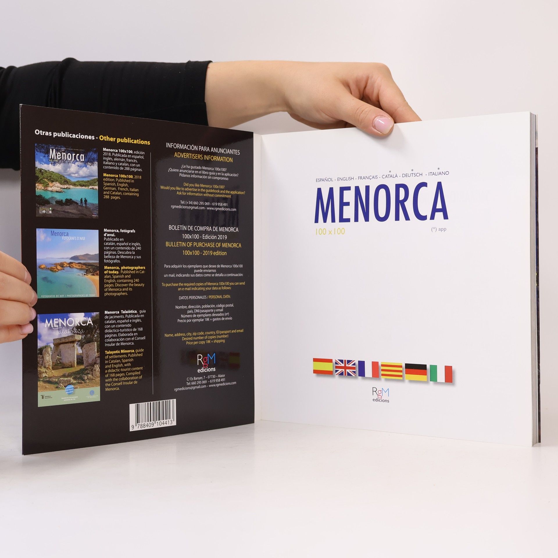 Kolektiv autorů Menorca 100 x 100