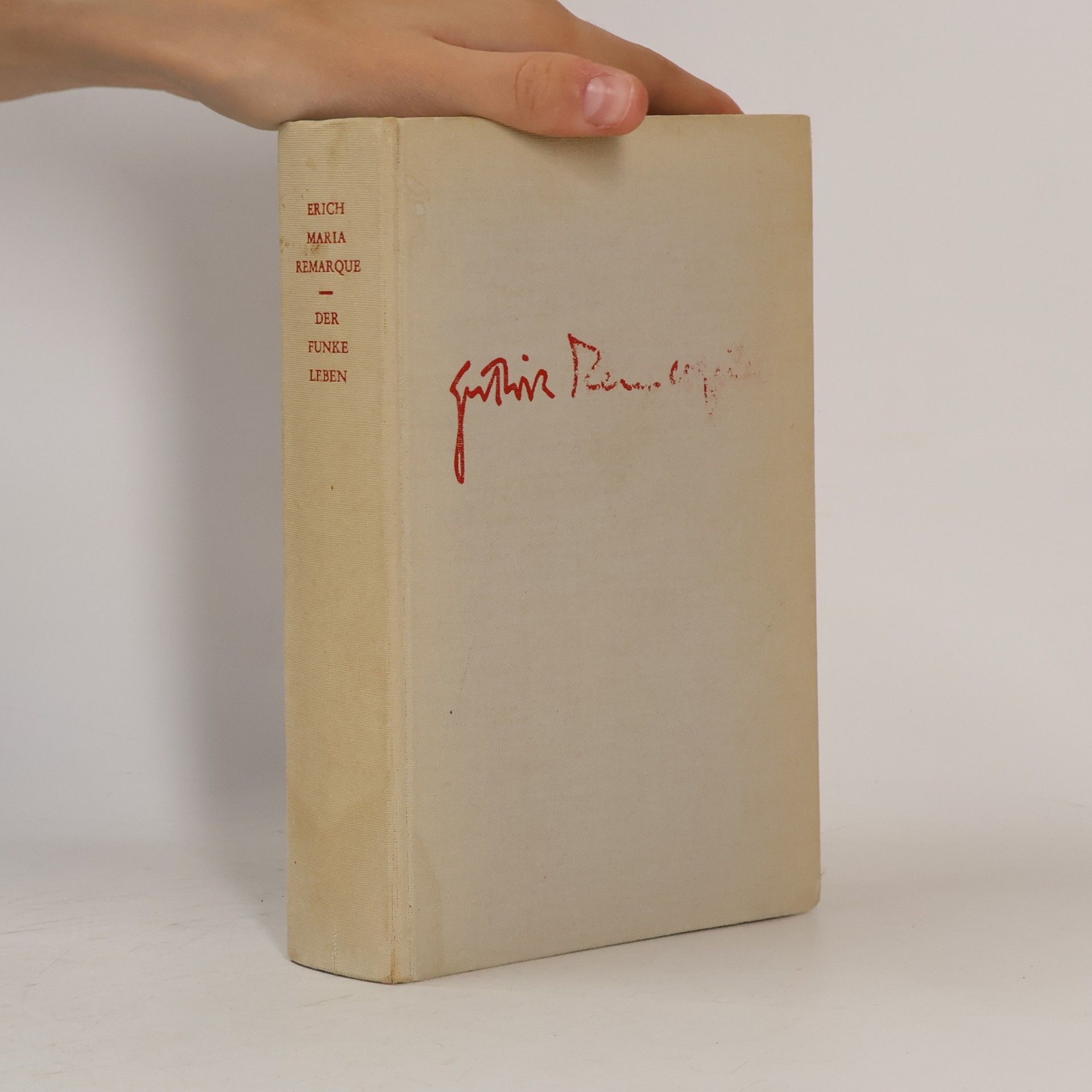 Erich Maria Remarque Der Funke Leben