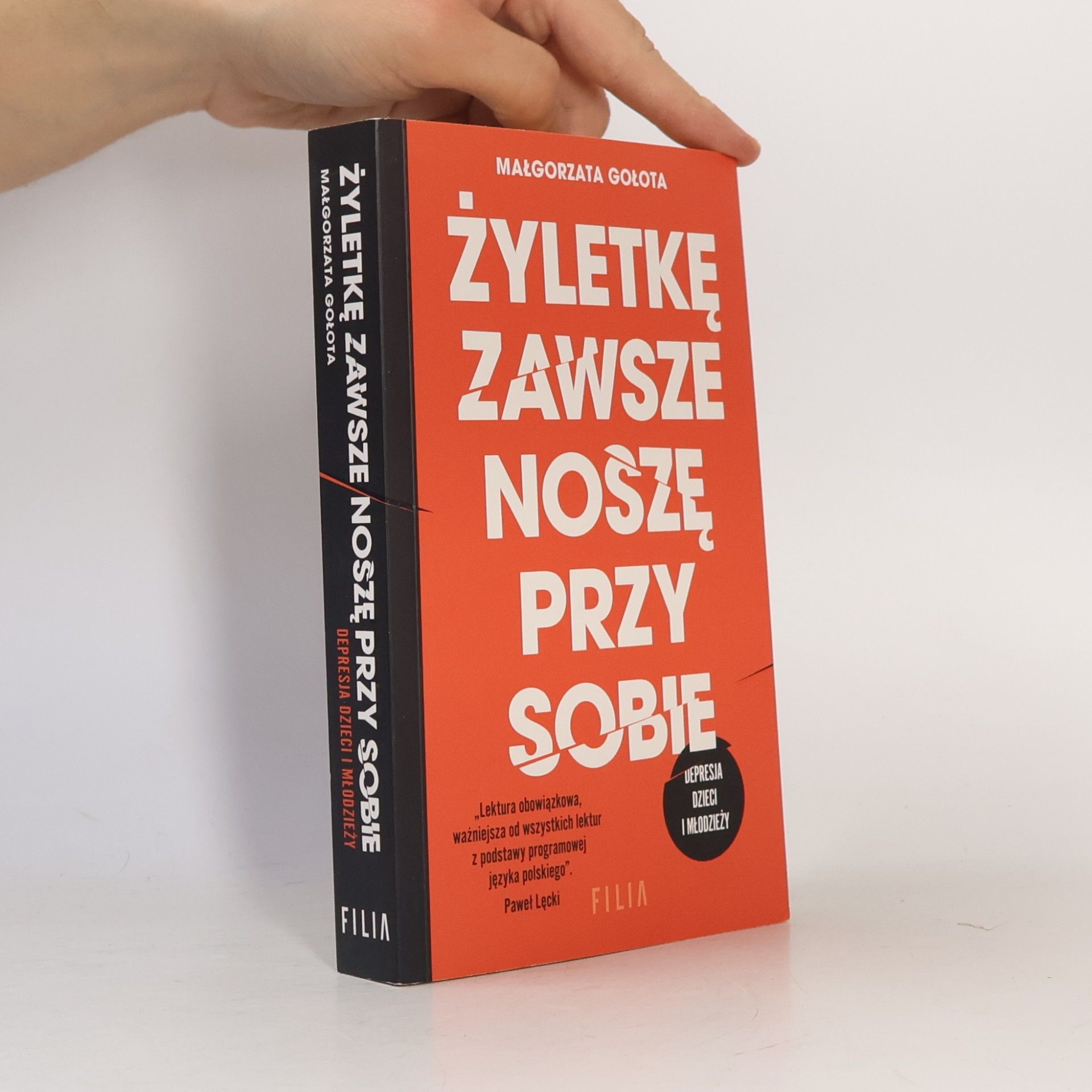 Małgorzata Gołota Żyletkę zawsze noszę przy sobie