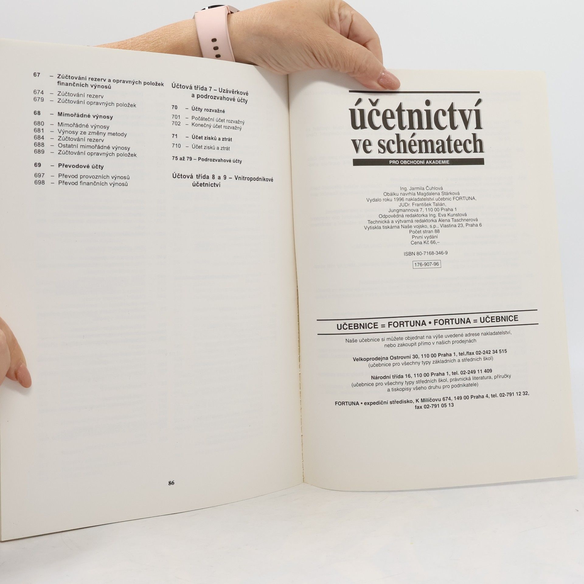 Jarmila Čuhlová Účetnictví ve schématech pro obchodní akademie