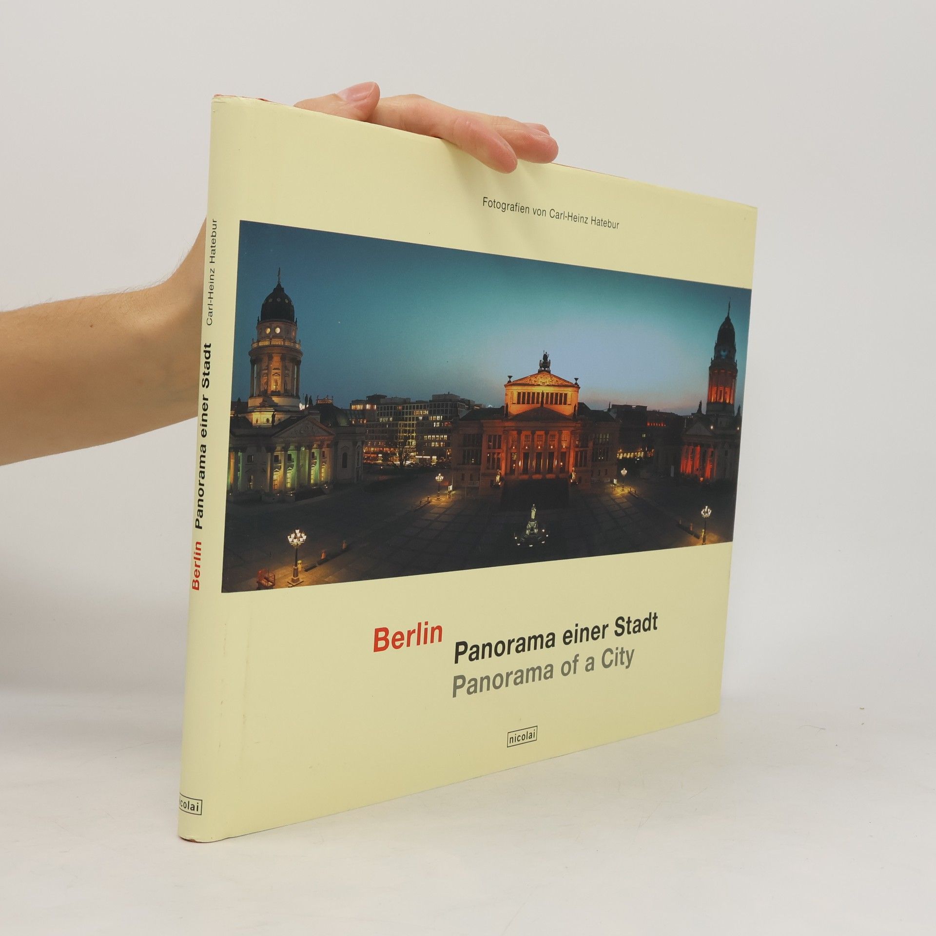 Carl Heinz Hatebur Berlin, Panorama einer Stadt, panorama of a city