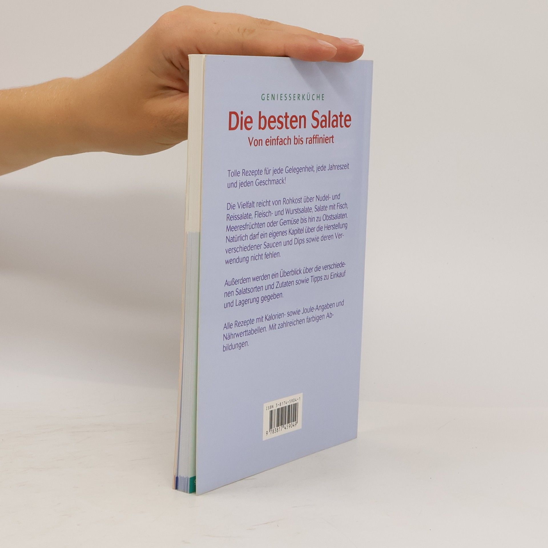 Axel Ganguin Die besten Salate - Von einfach bis raffiniert - Geniesserküche - Axel Ganguin