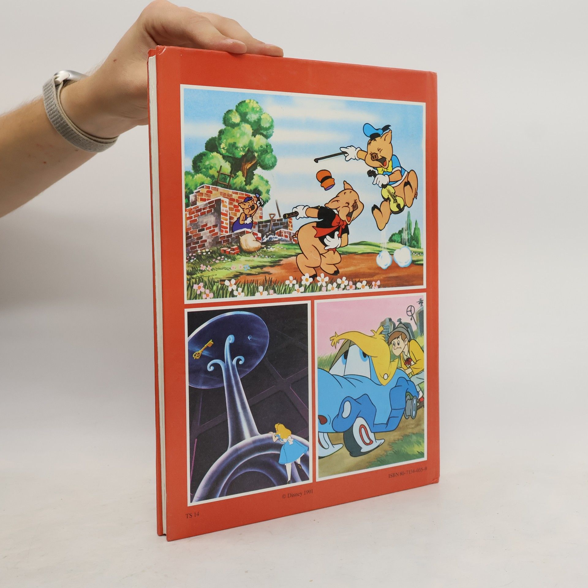 Walt Disney Alenka v kraji divů. Autíčko Modrásek. O třech malých prasátkách.
