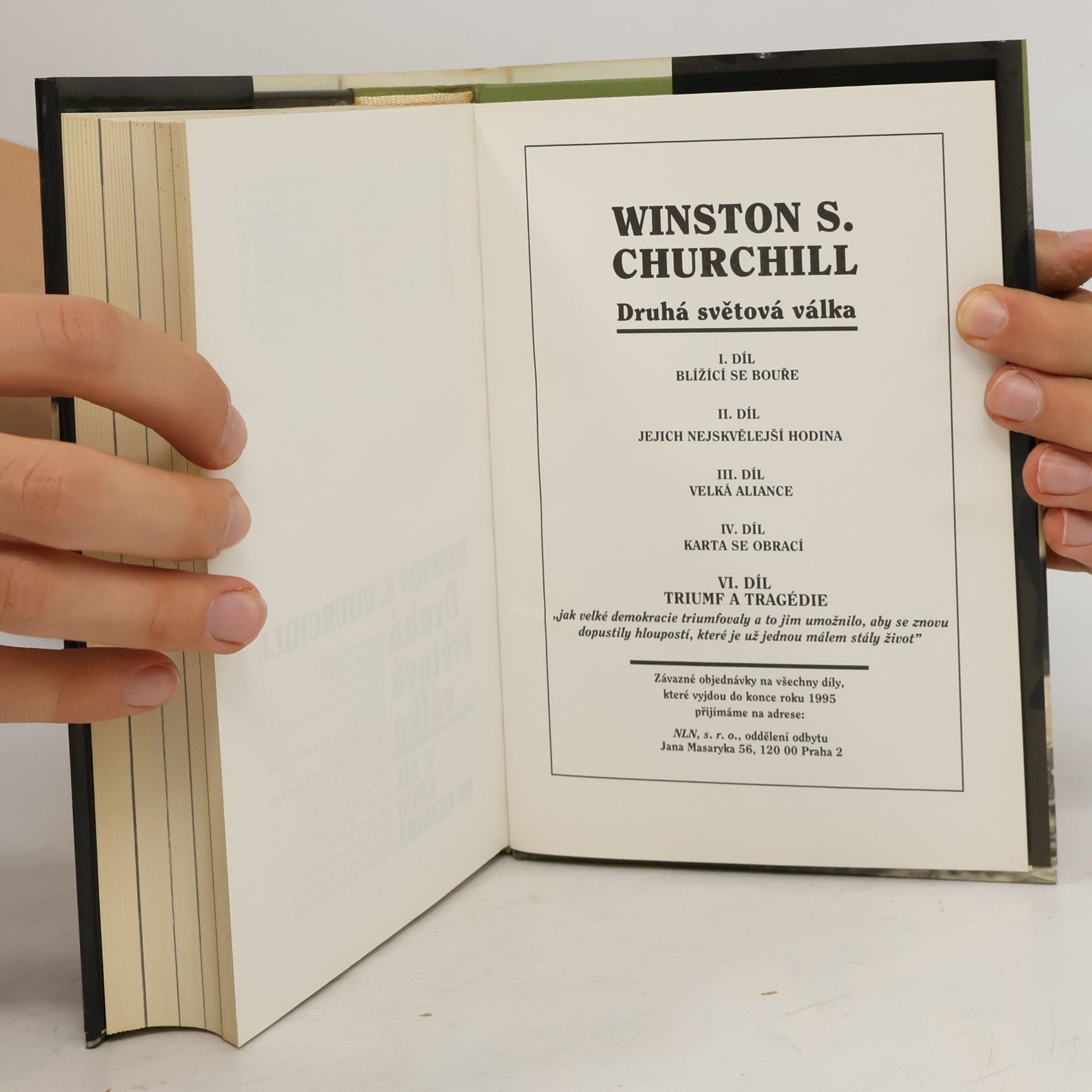 Winston Churchill Druhá světová válka V. Kruh se uzavírá