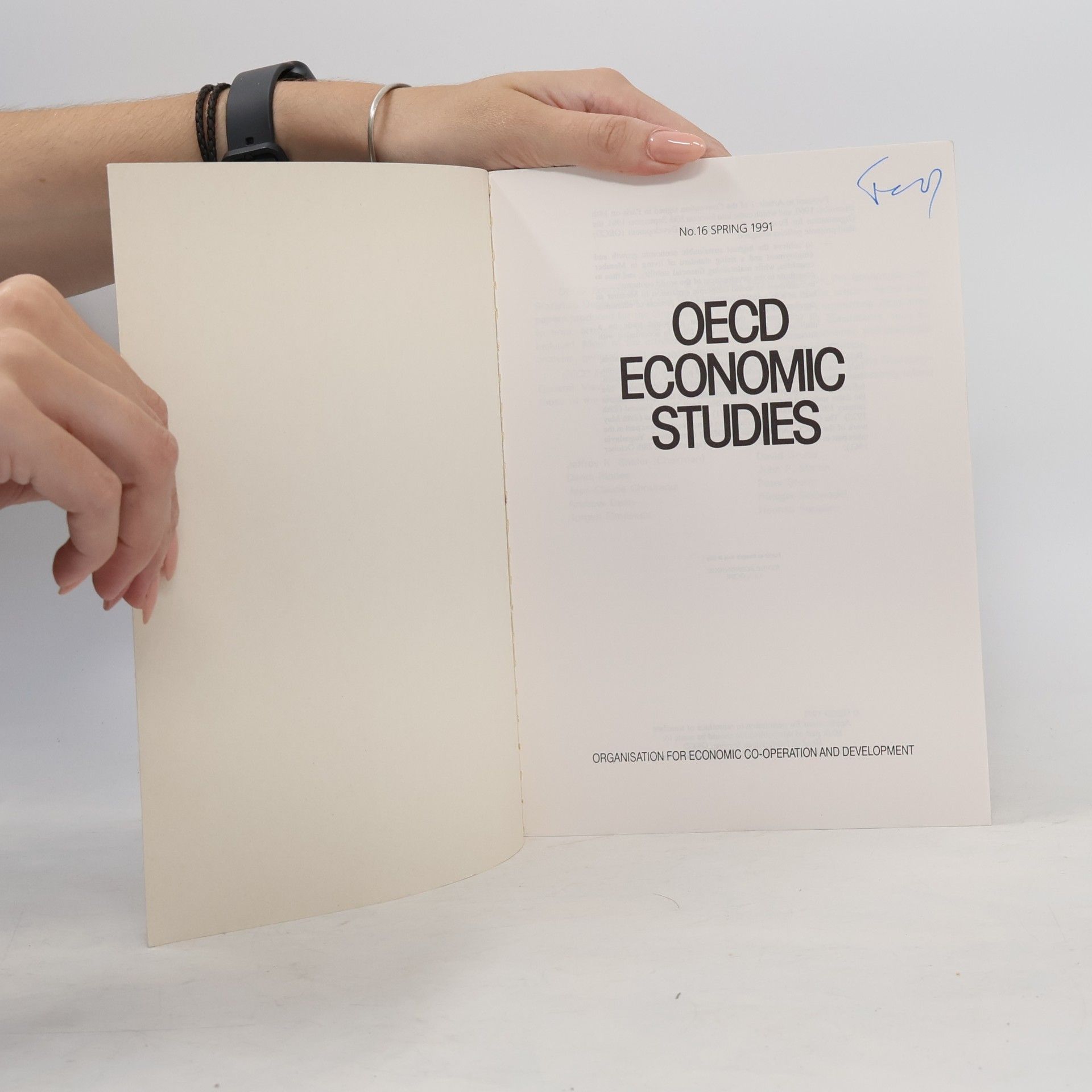 Unknown Author Oecd Economic Studies