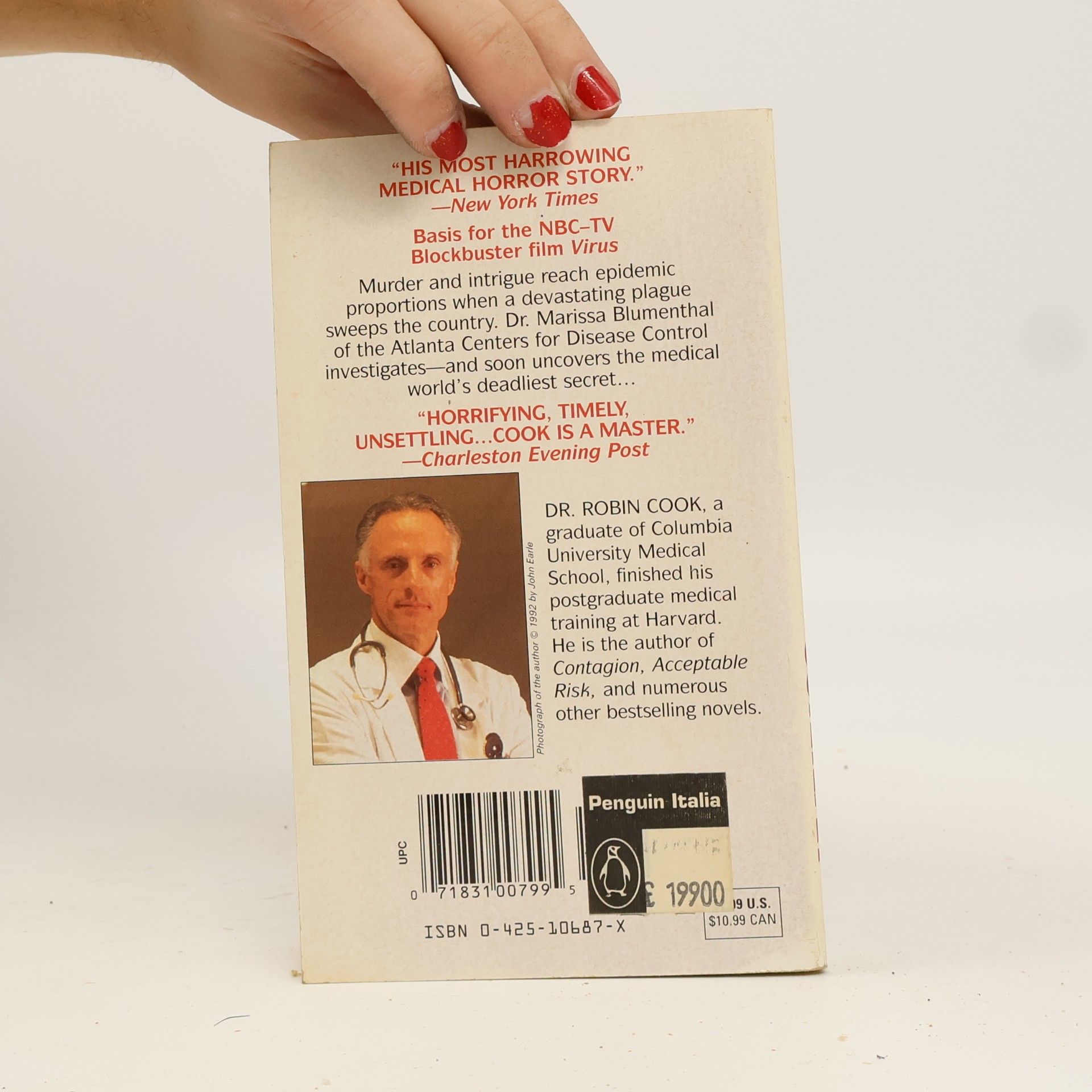 Robin Cook Outbreak