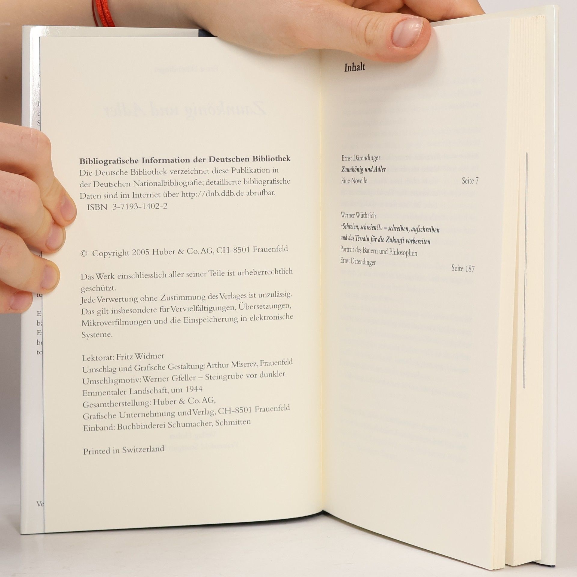 Ernst Därendinger Zaunkönig und Adler Eine Novelle