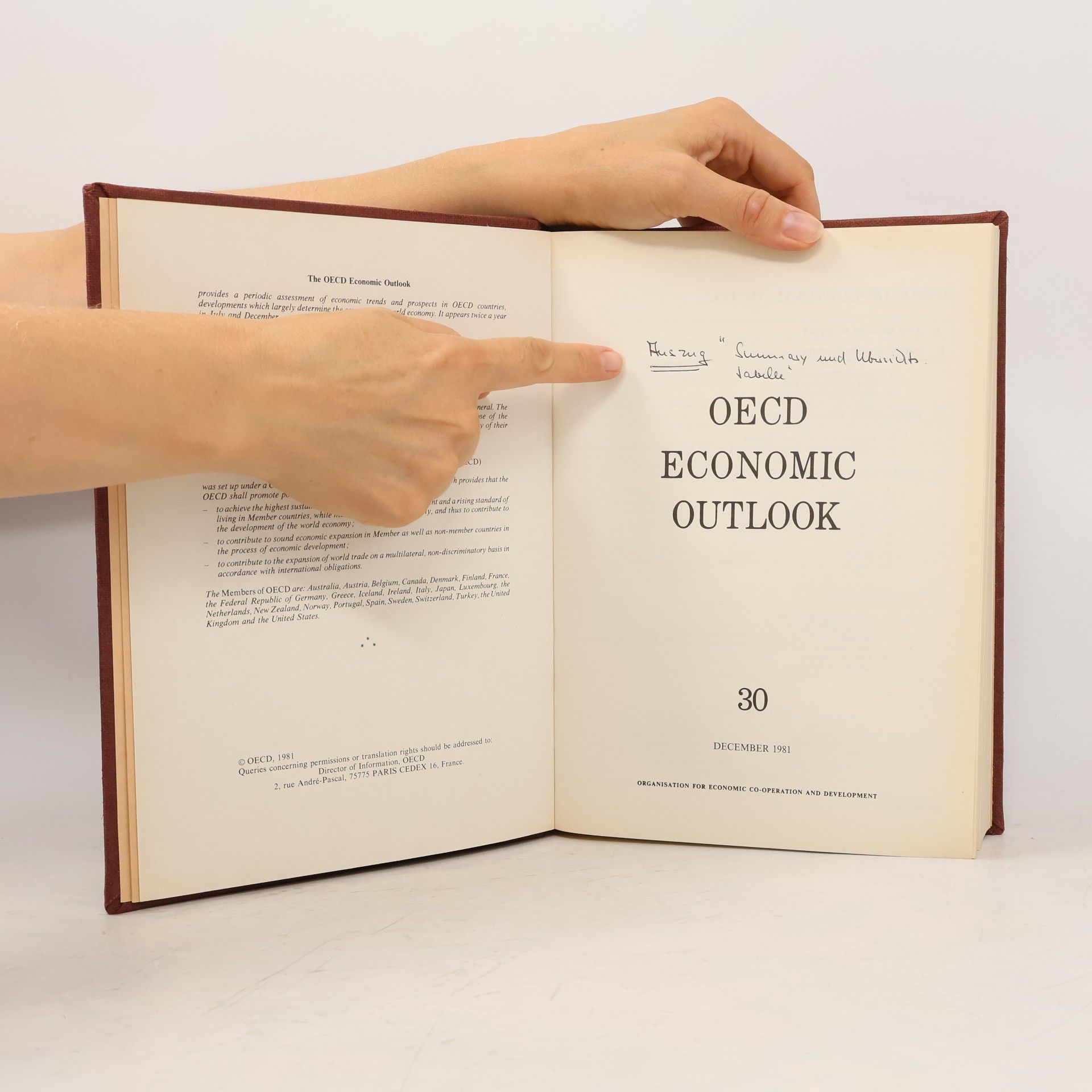 Auteurscollectief OECD Economic Outlook 1981-1983