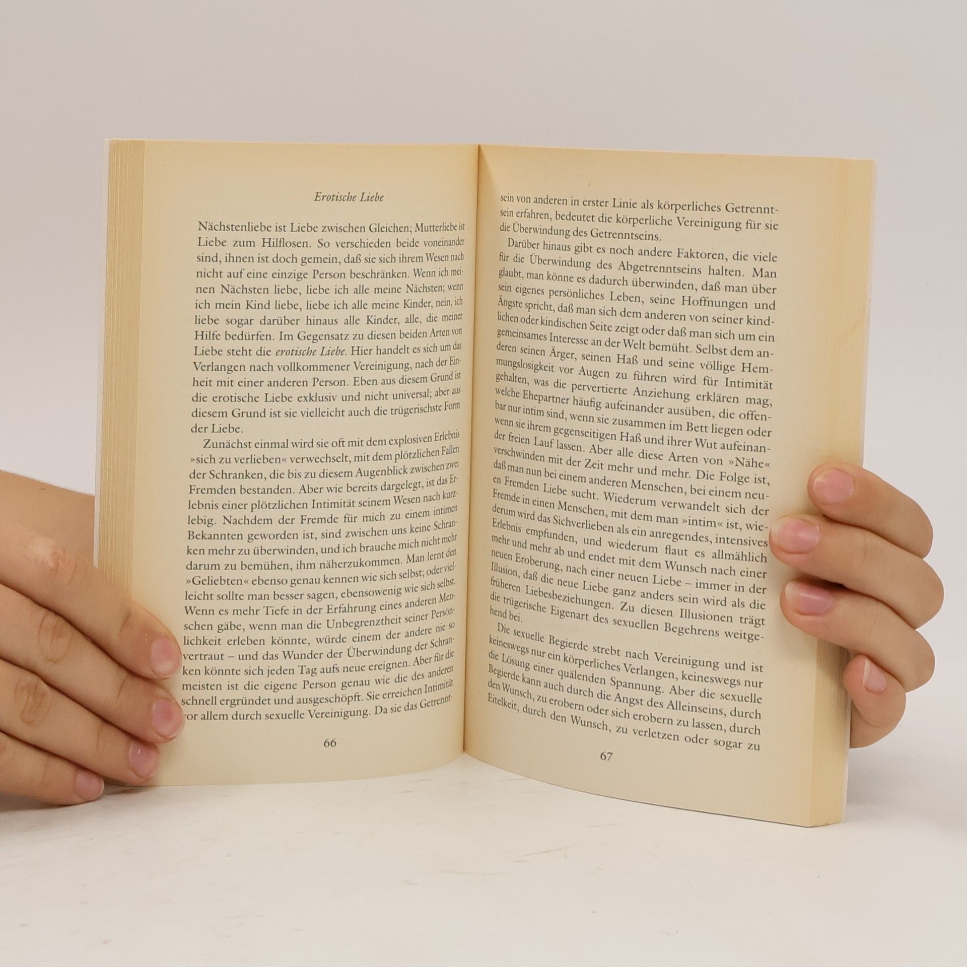 Erich Fromm Die Kunst des Liebens