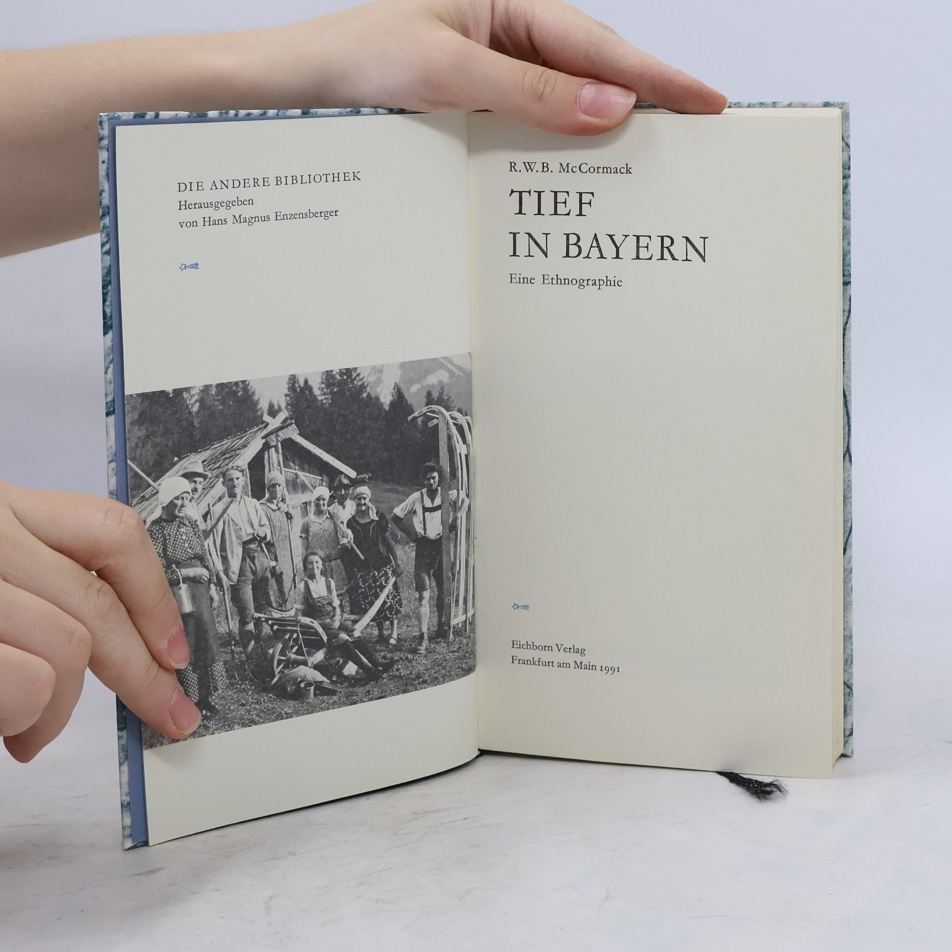 R. W. B. McCormack Tief in Bayern.. Eine Ethnographie