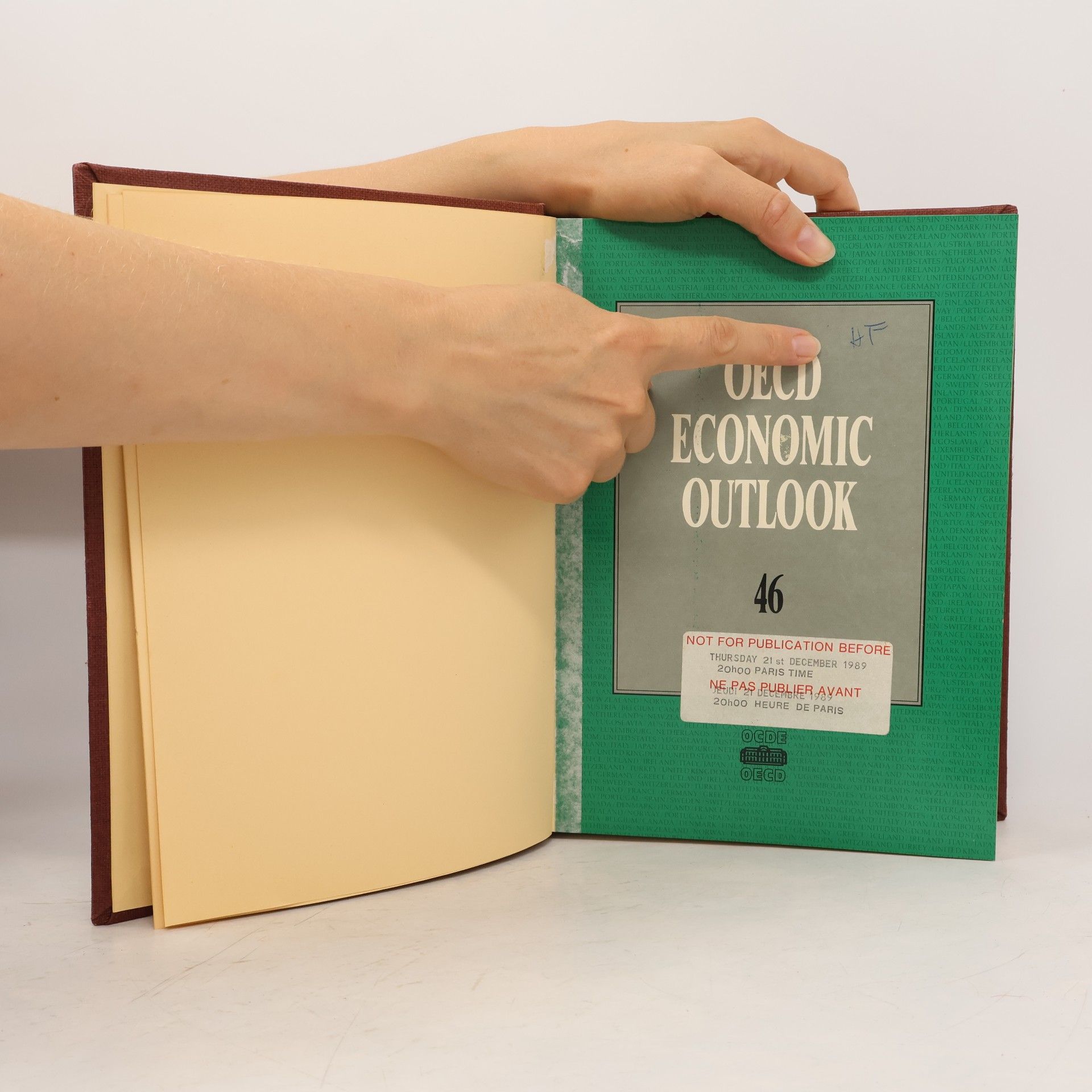 Autores varios OECD Economic Outlook 1989-1991. N. 46-49