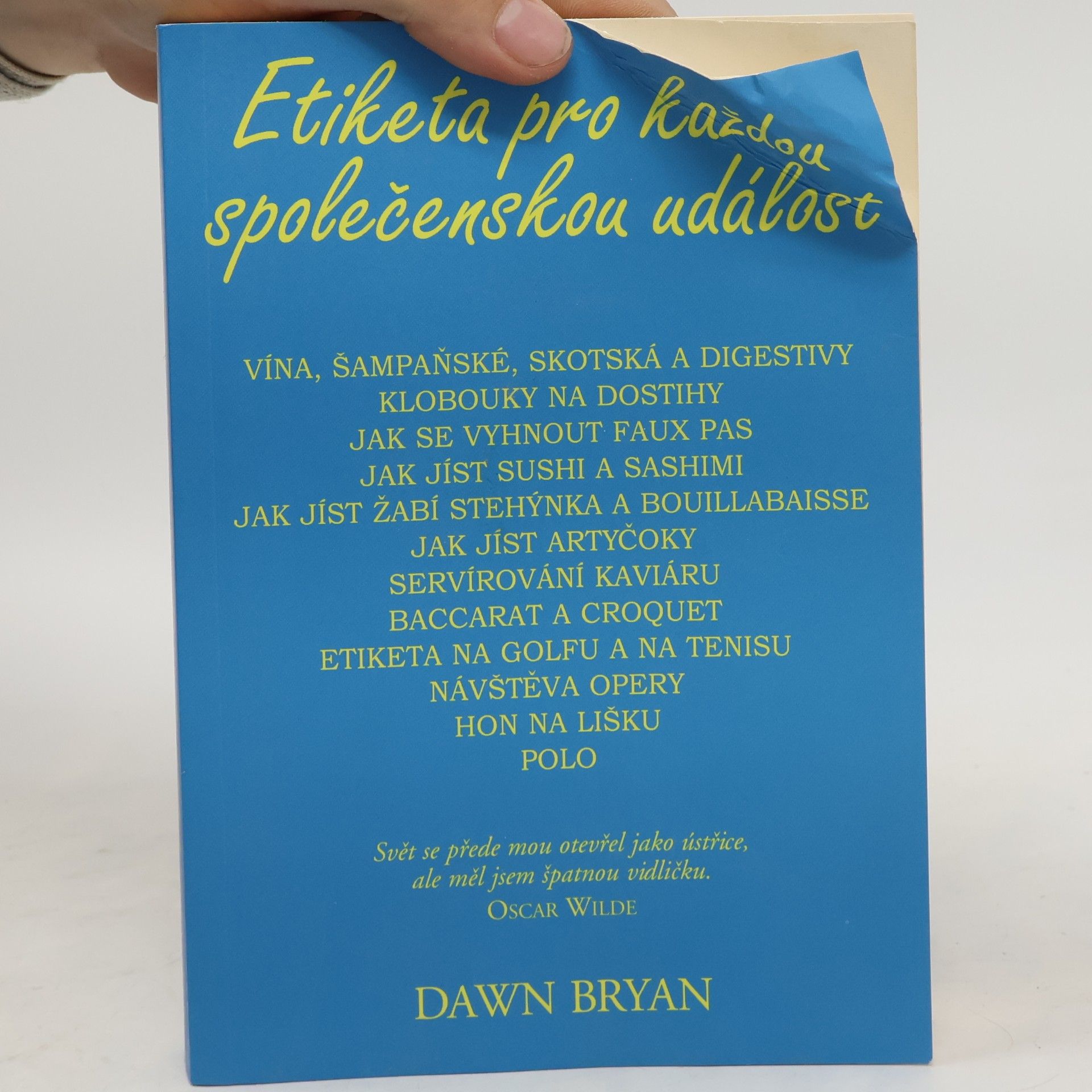 Dawn Bryan Etiketa pro každou společenskou událost