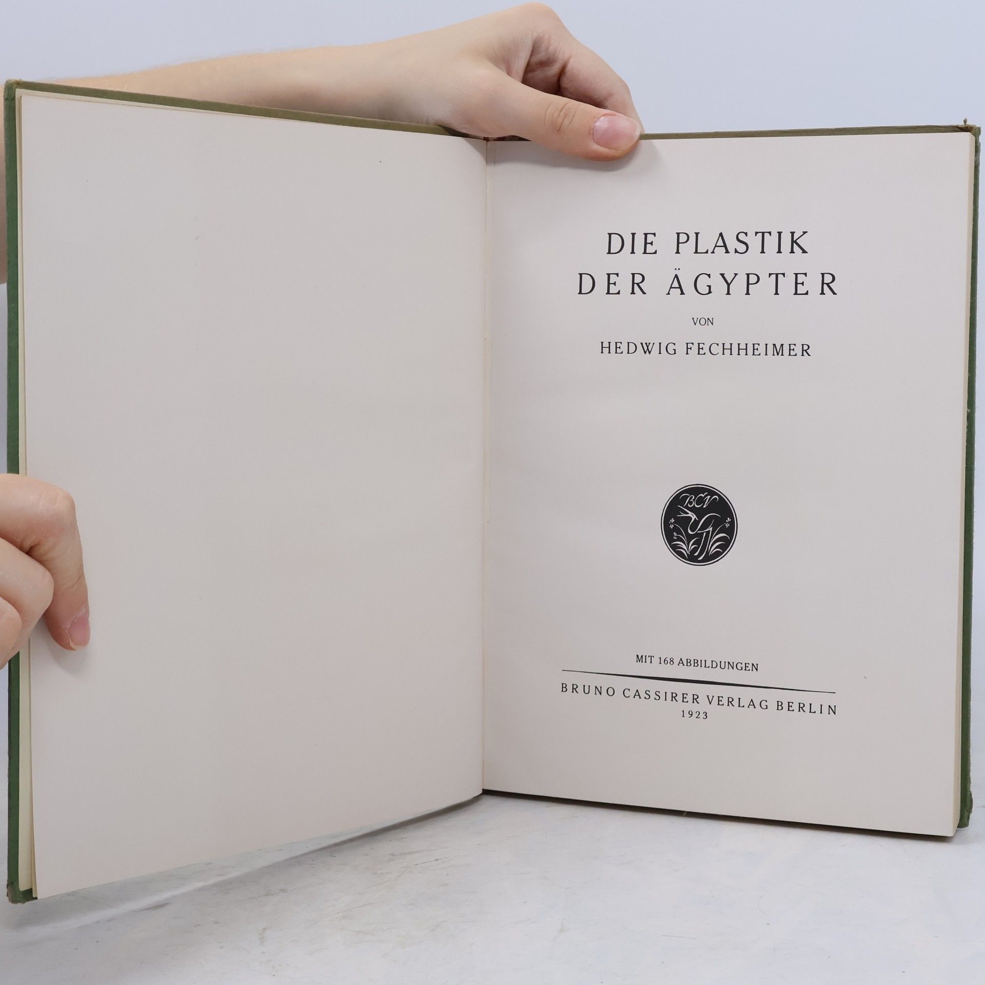 Hedwig Fechheimer Die Plastik Der Ägypter