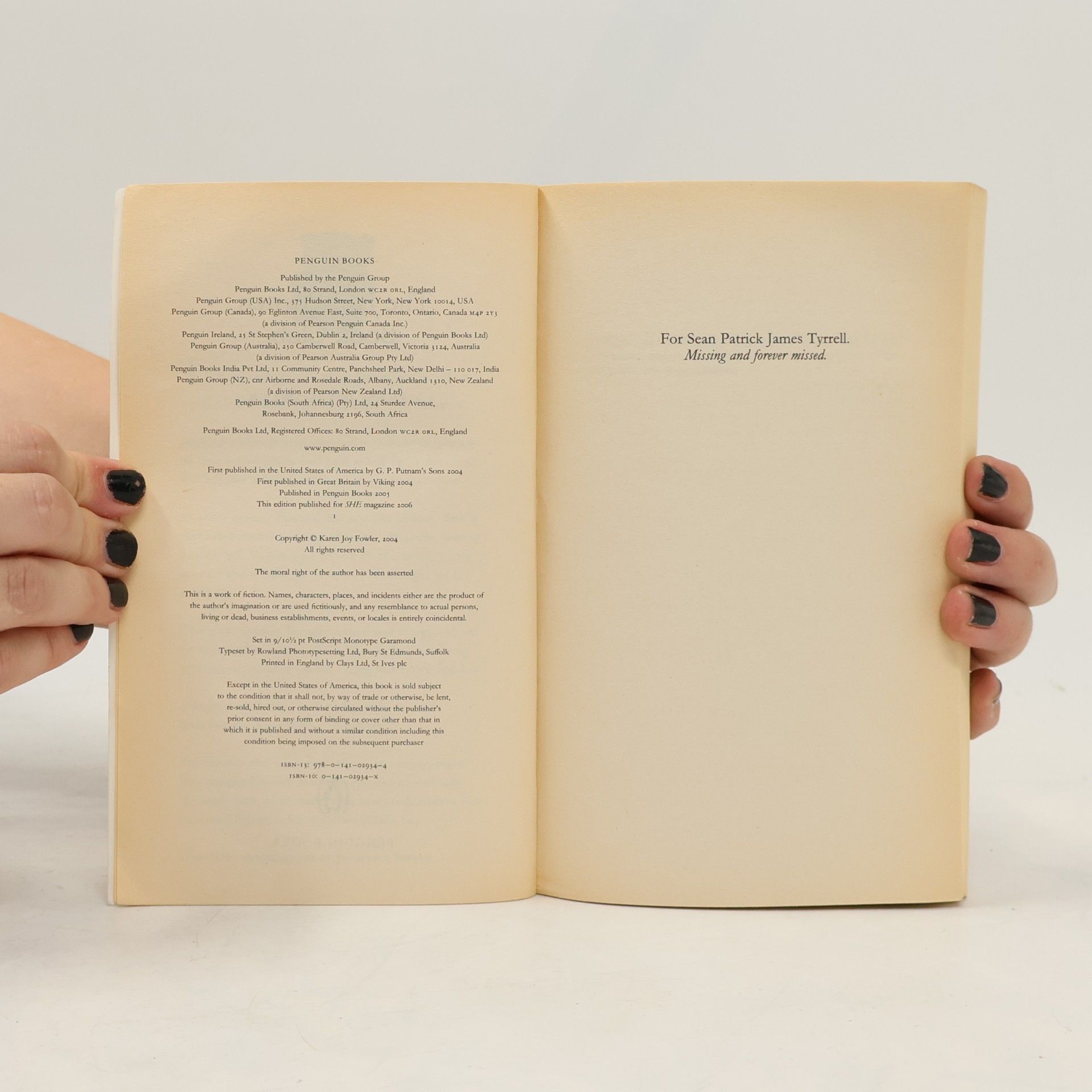 Karen Joy Fowler The Jane Austen Book Club
