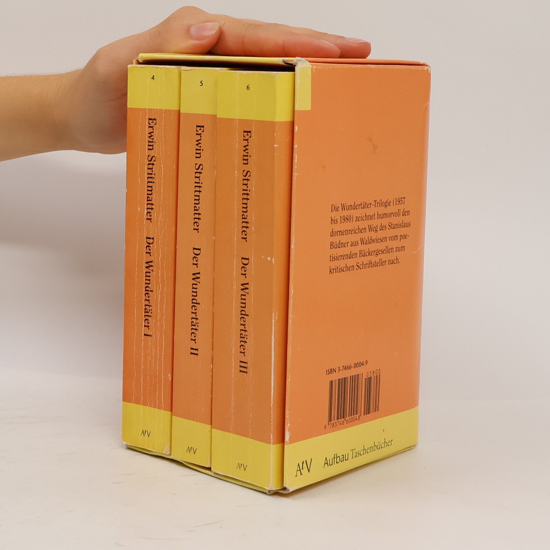 Erwin Strittmatter Der Wundertäter 1-3. Romantrilogie.