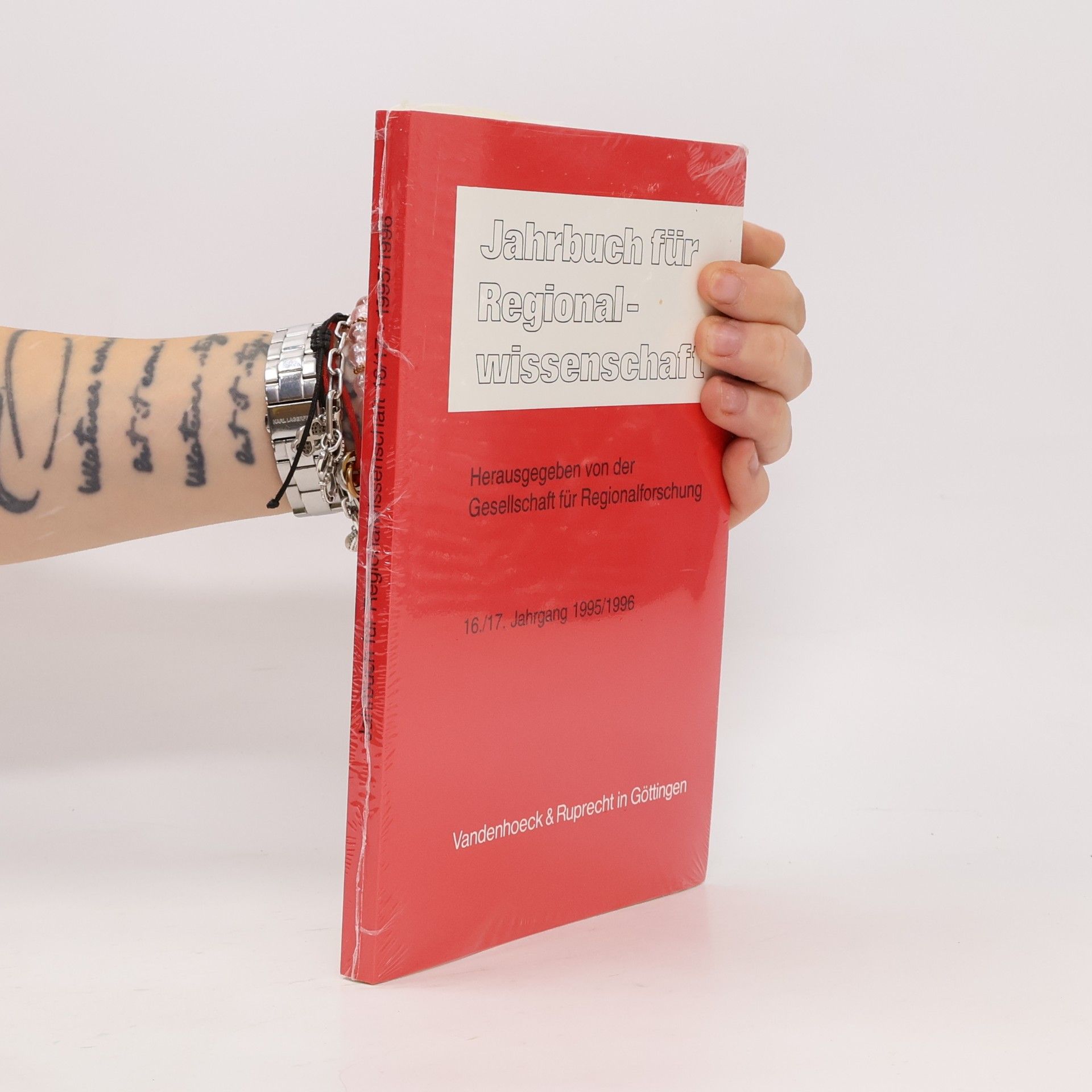 Autorenkollektiv Jahrbuch für Regionalwissenschaft 16./17. Jahrgang 1995/1996