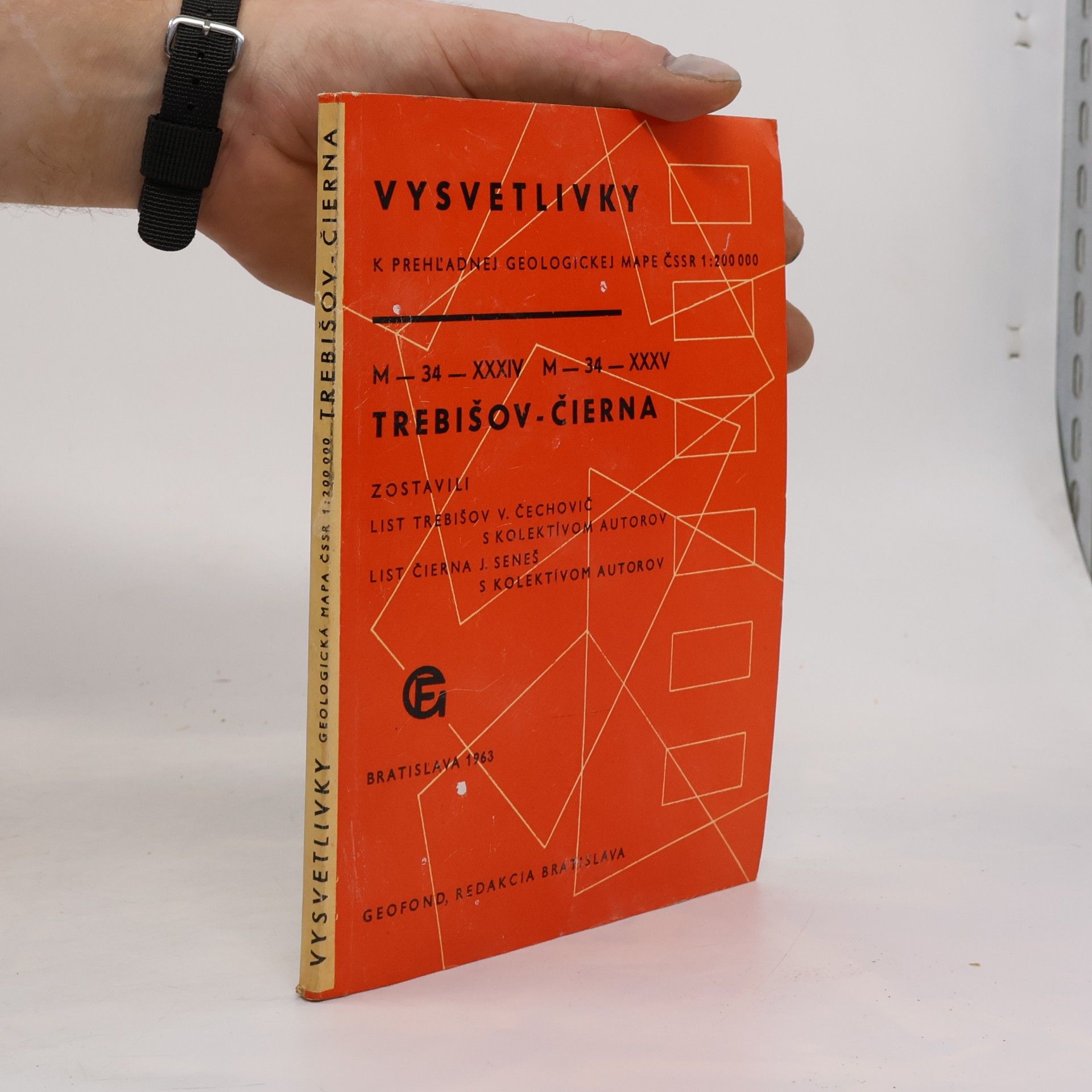 Kolektív autorov Vysvetlivky k prehľadnej geologickej mape ČSSR