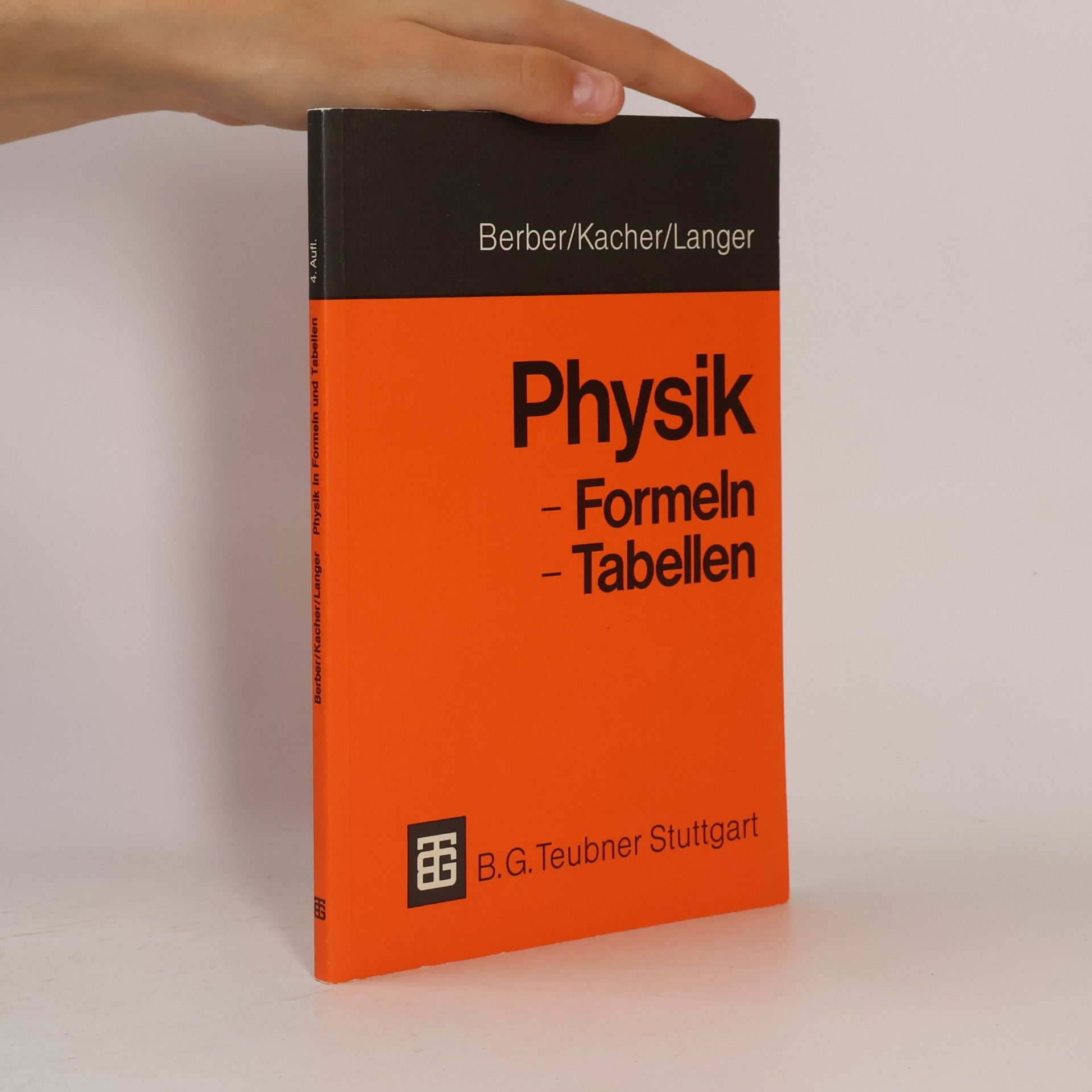 J. Berber Physik in Formeln und Tabellen