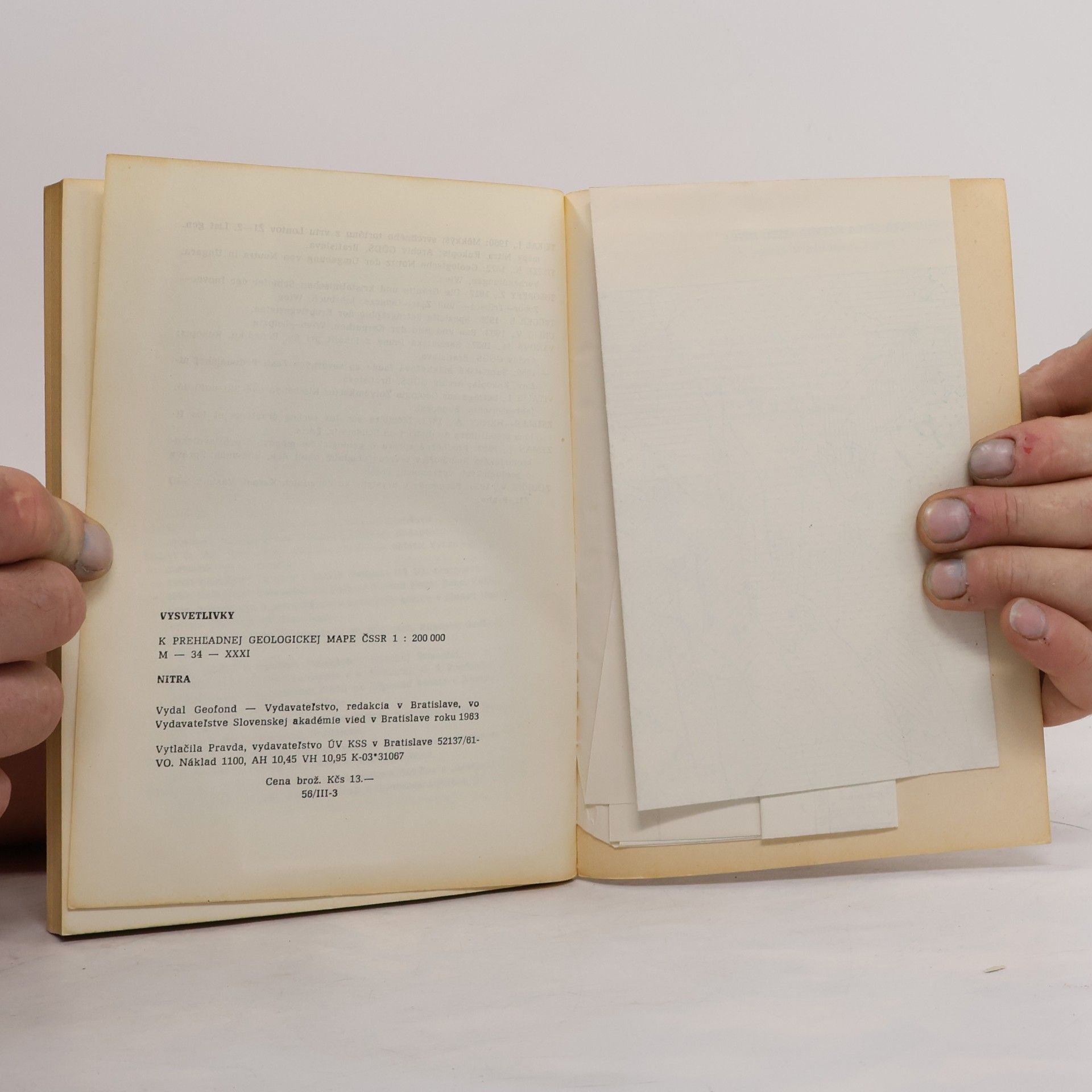 Miroslav Kuthan Vysvetlivky k prehľadnej geologickej mape ČSSR 1:200 000. M-34-XXXI Nitra