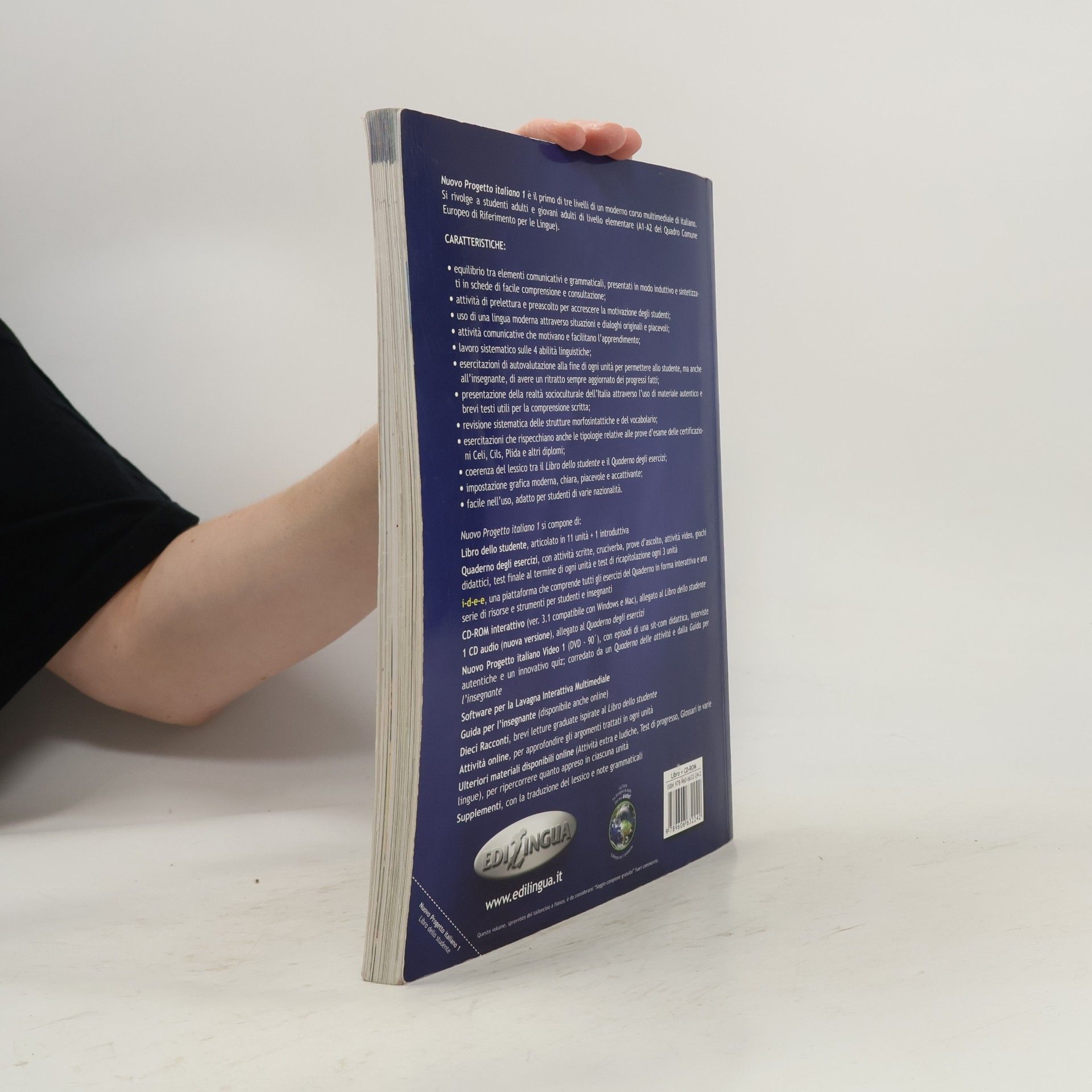 Telis Marin Nuovo progetto italiano. 1, Corso multimediale di lingua e civiltà italiana : livello elementare : libro dello studente