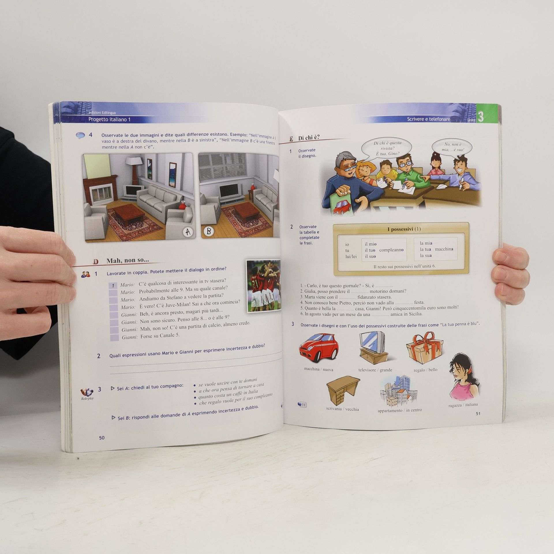 Telis Marin Nuovo progetto italiano. 1, Corso multimediale di lingua e civiltà italiana : livello elementare : libro dello studente