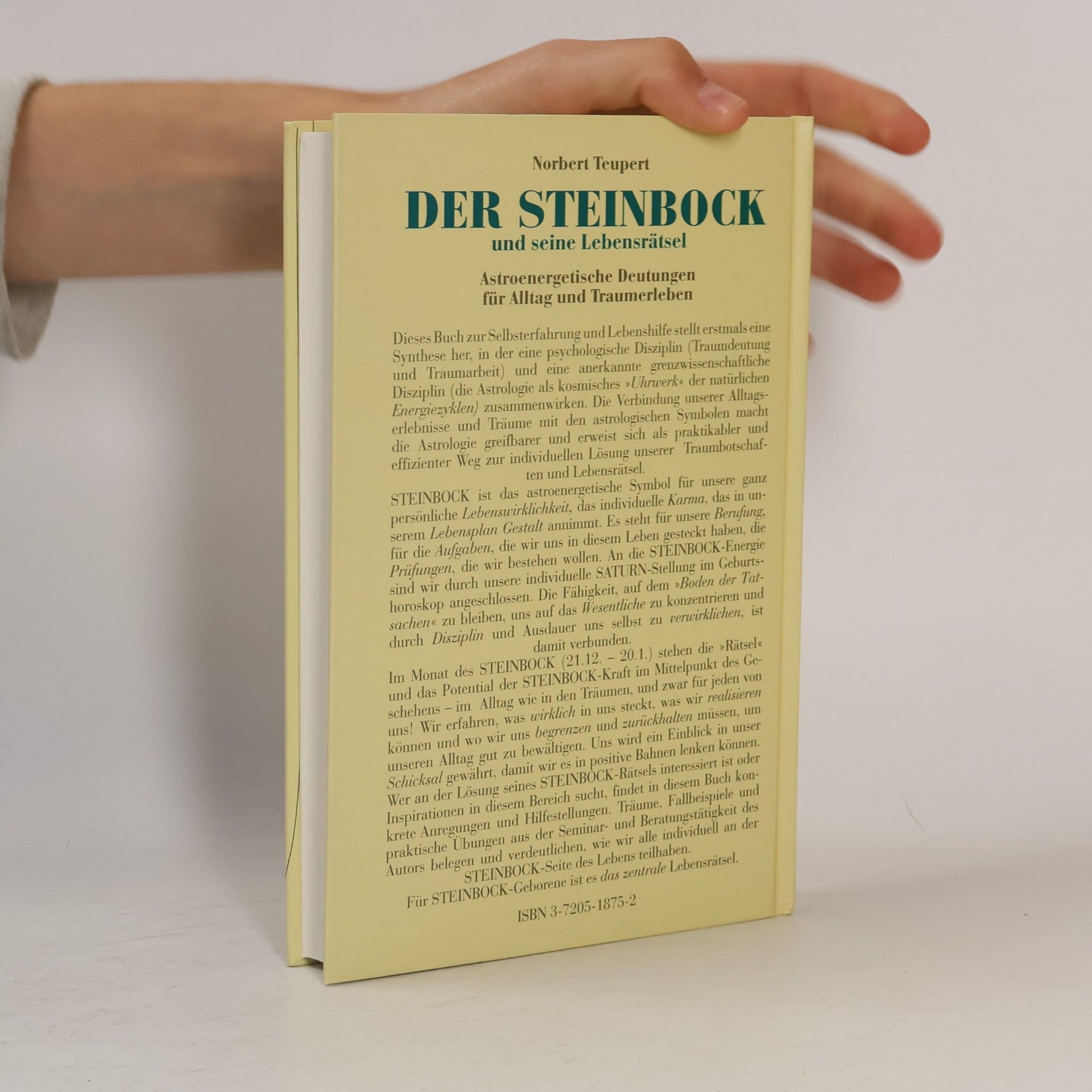 Norbert Teupert Der Steinbock und seine Lebensrätsel