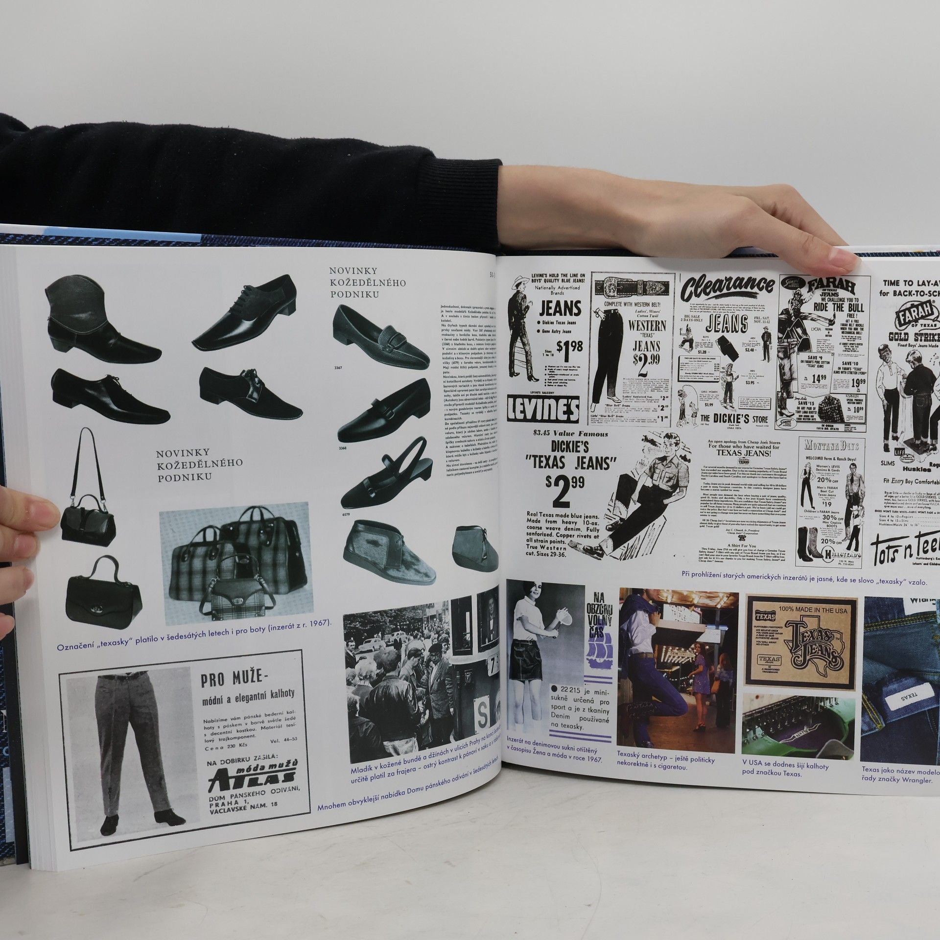 Michal Petrov Jeans story: Retro blue