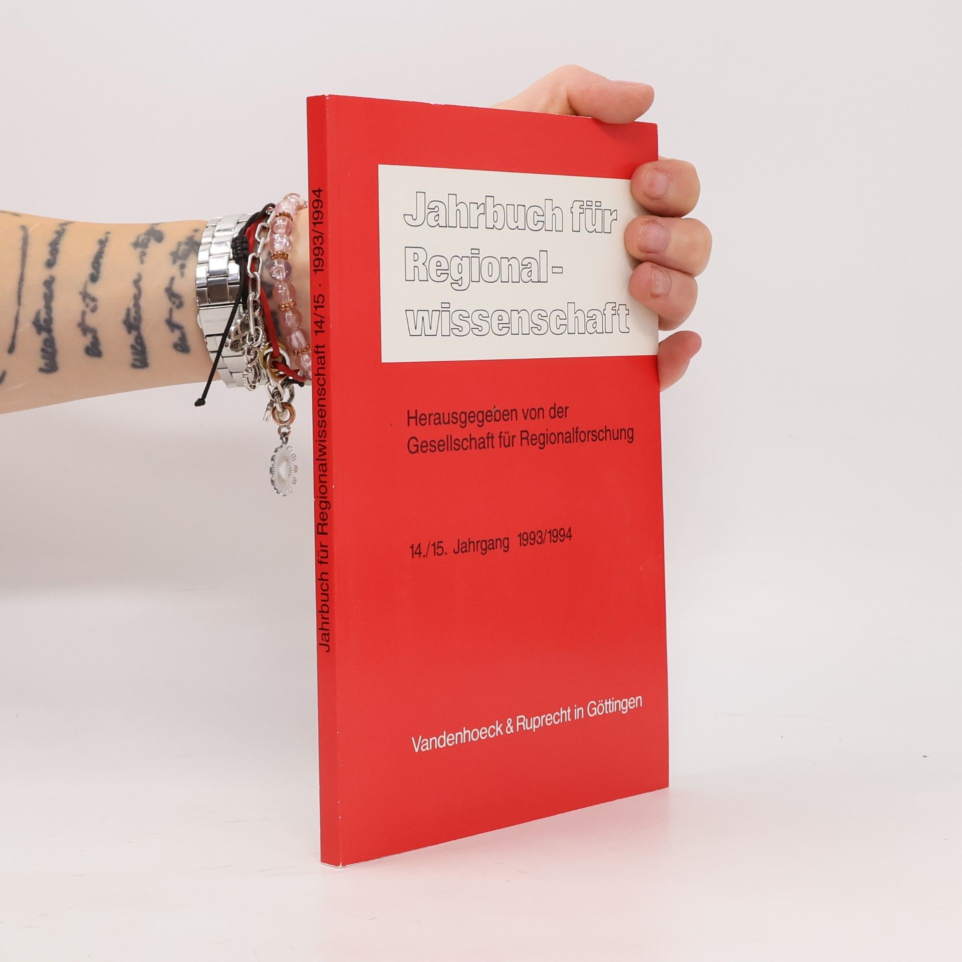 Autorenkollektiv Jahrbuch für Regionalwissenschaft 14/15-1993/1994