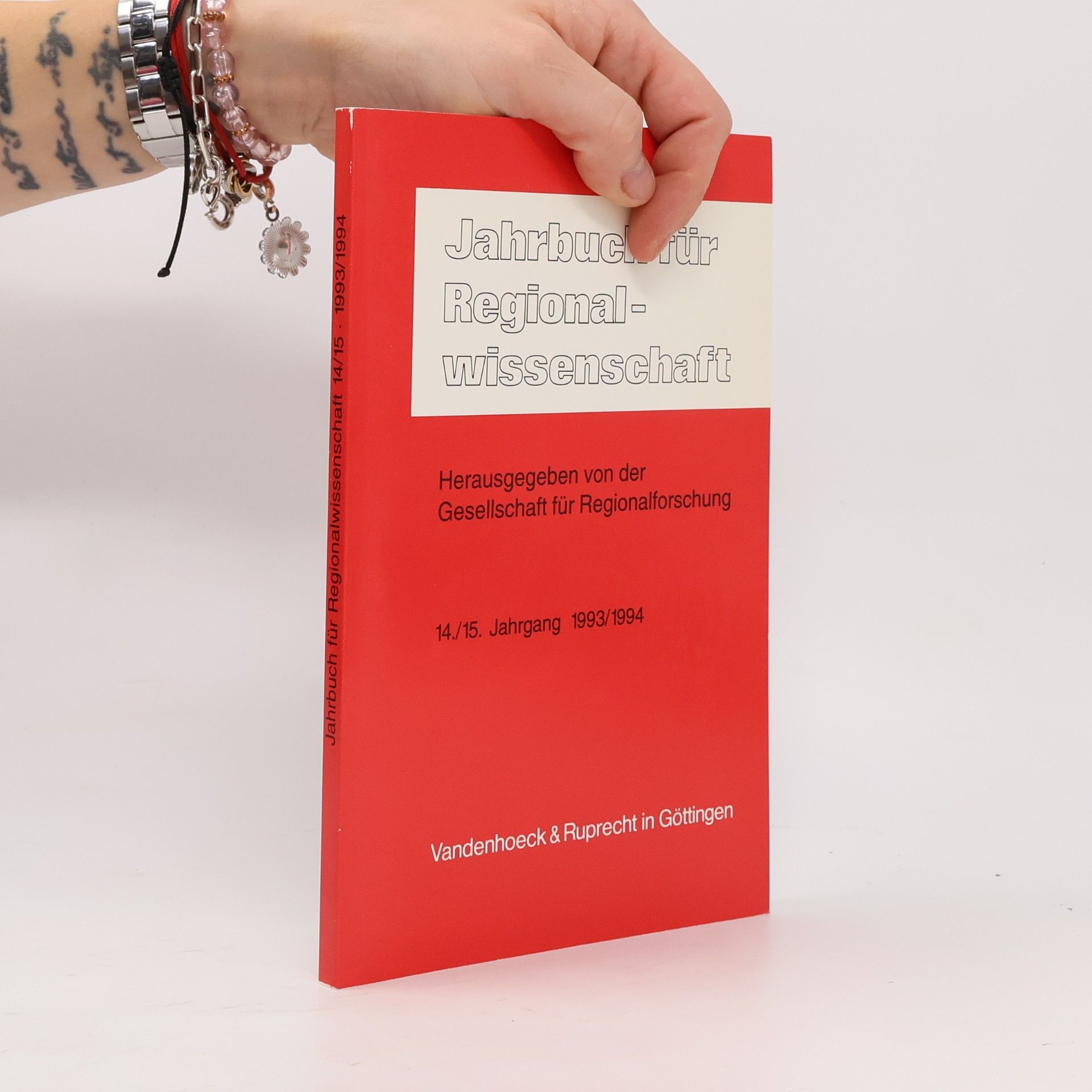 Autorenkollektiv Jahrbuch für Regionalwissenschaft