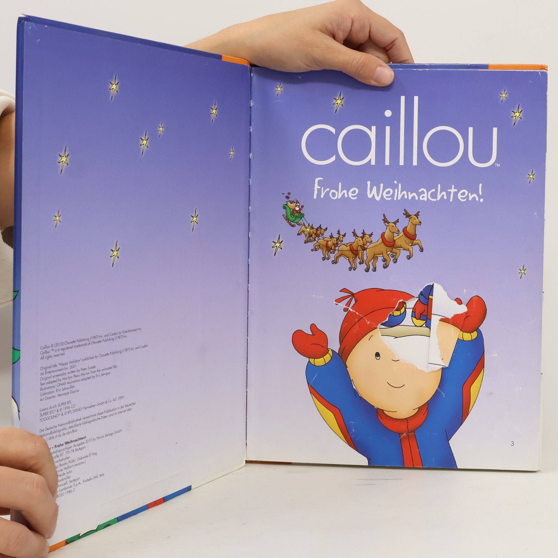 Autores varios Caillou, Frohe Weihnachten!