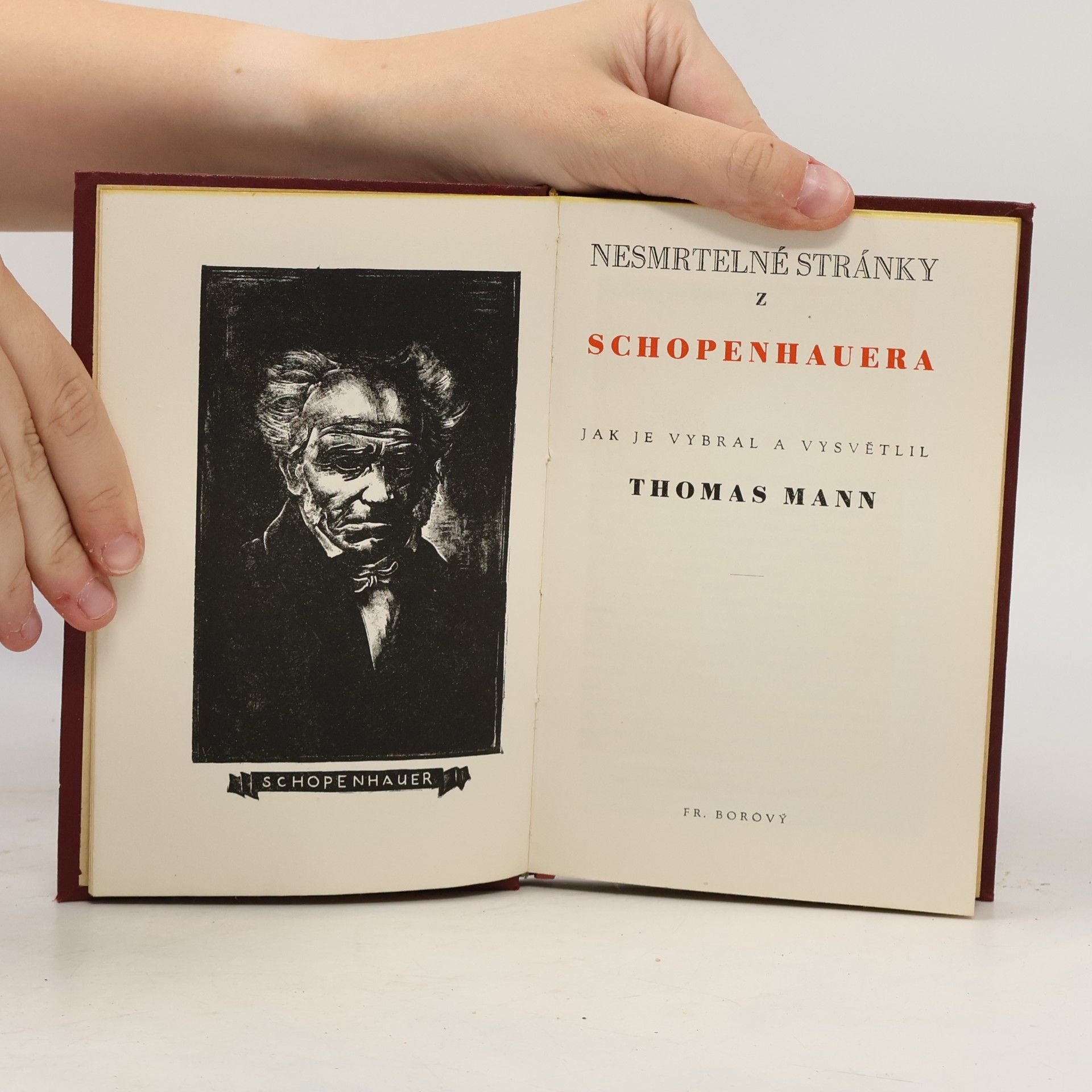 Thomas Mann Nesmrtelné stránky z Schopenhauera