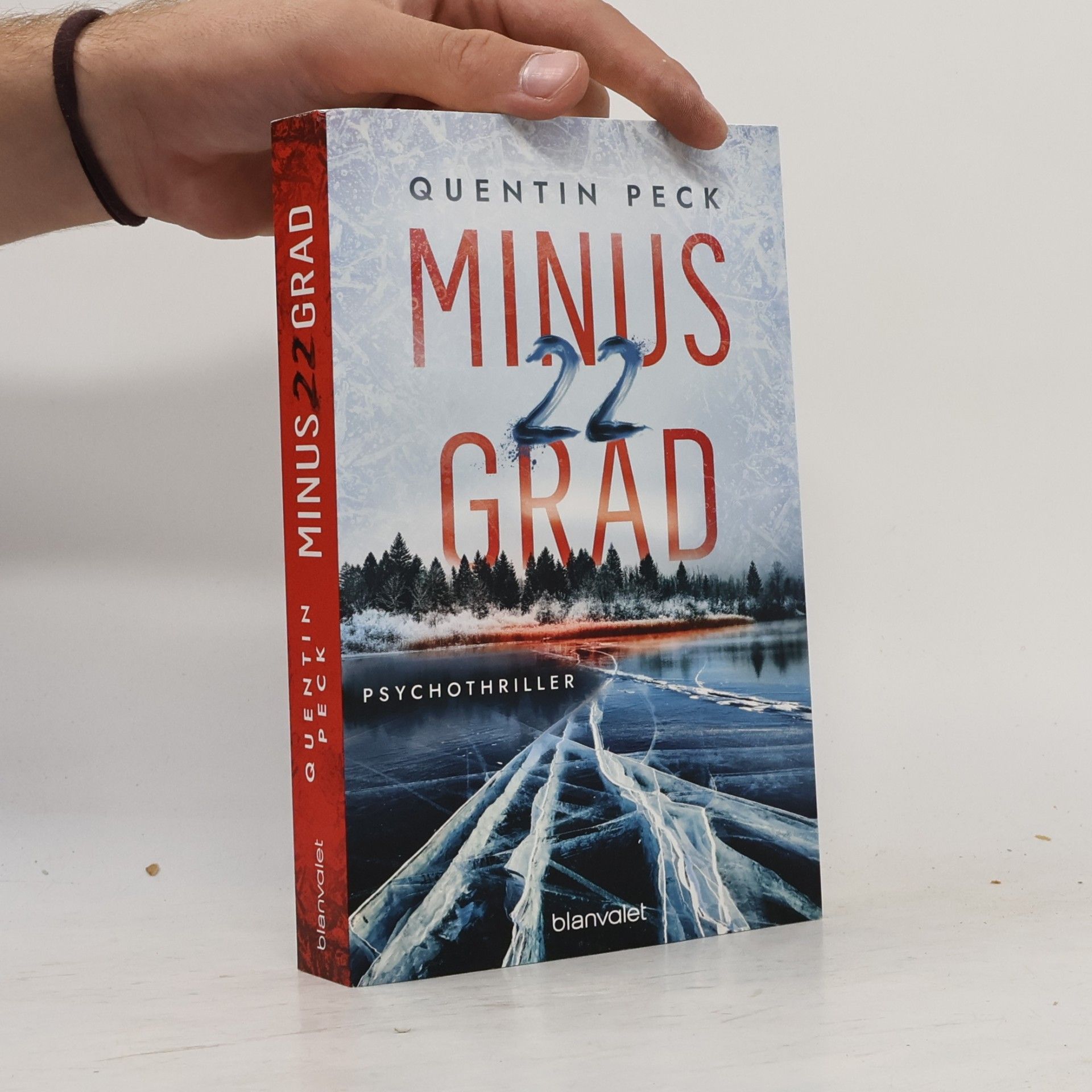Quentin Peck Minus 22 Grad. Psychothriller