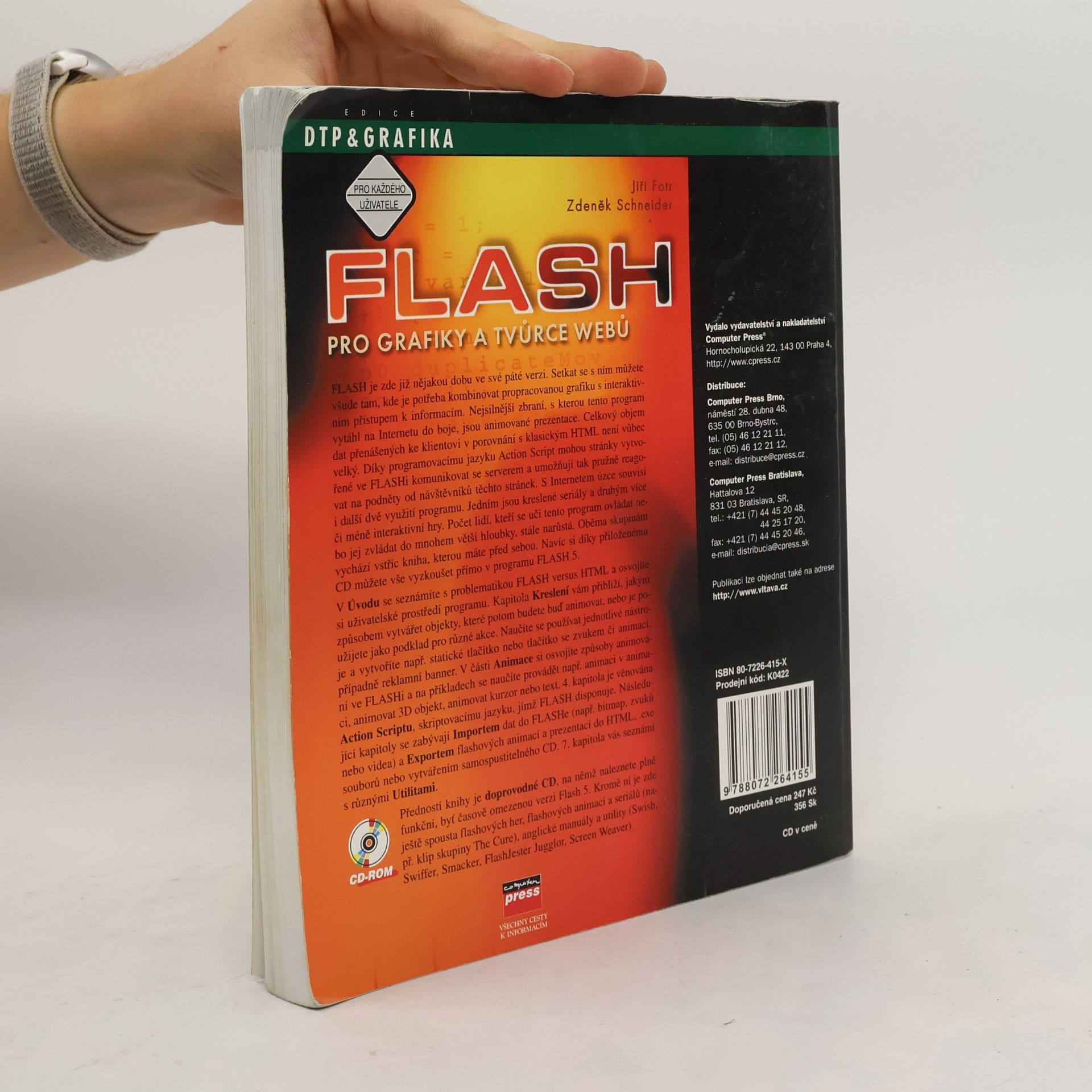 Jiří Fotr Flash 5 pro grafiky a tvůrce webů