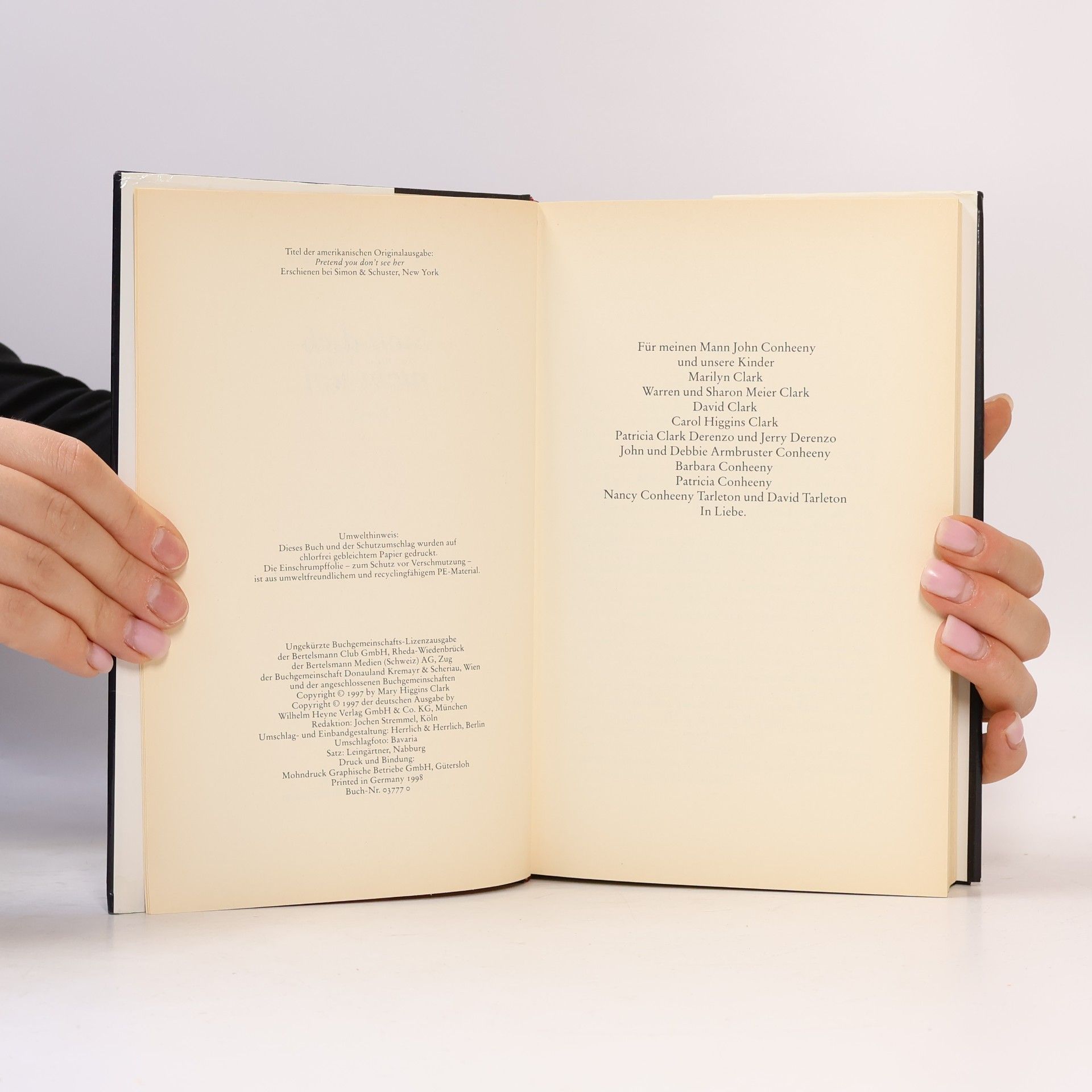 Mary Higgins Clark Sieh dich nicht um