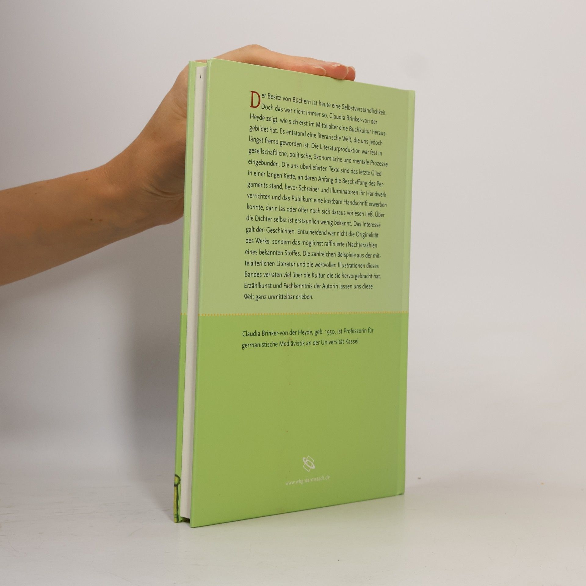 Claudia Brinker-von der Heyde Die literarische Welt des Mittelalters