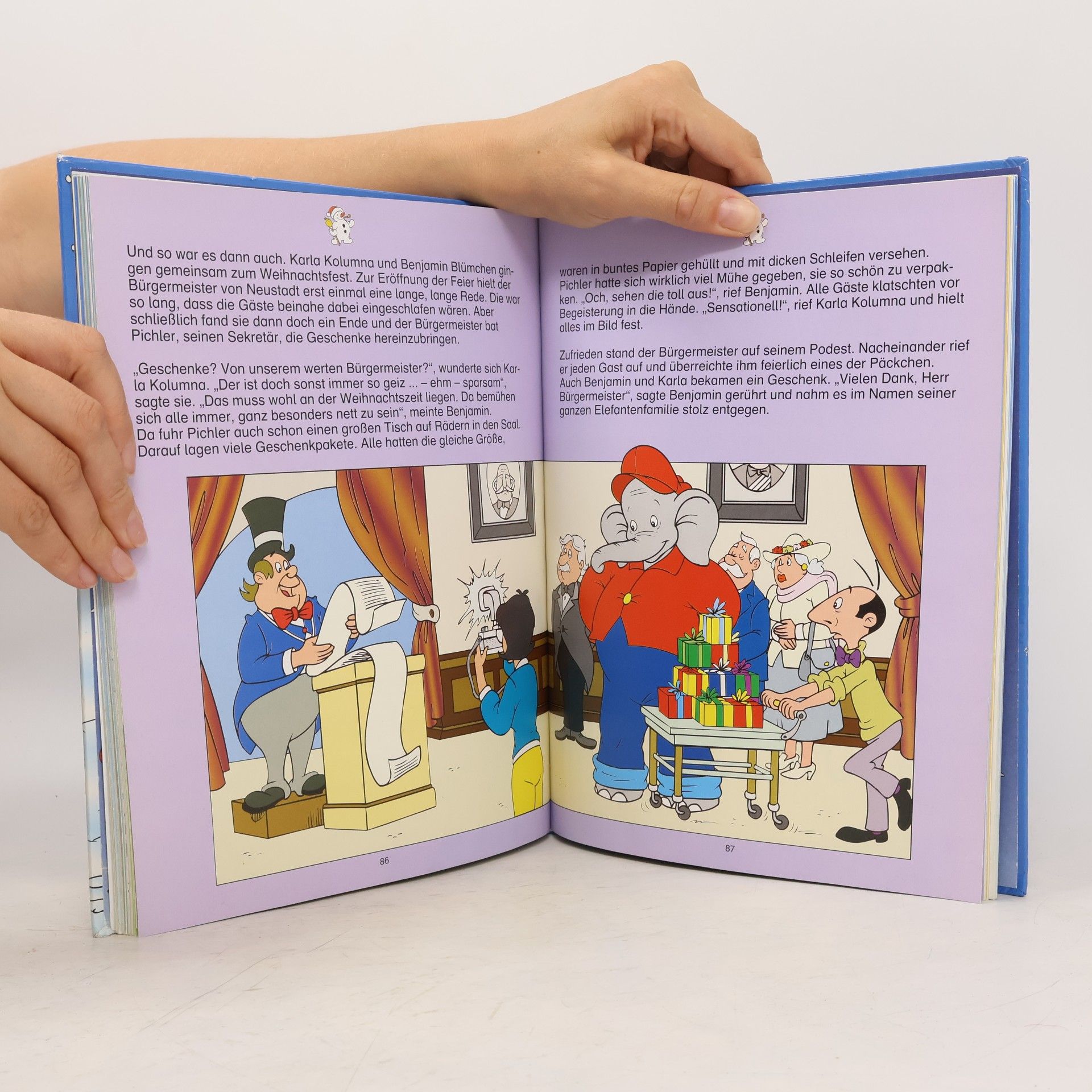 Various authors Das Benjamin Blümchen Weihnachtsbuch für die ganze Familie