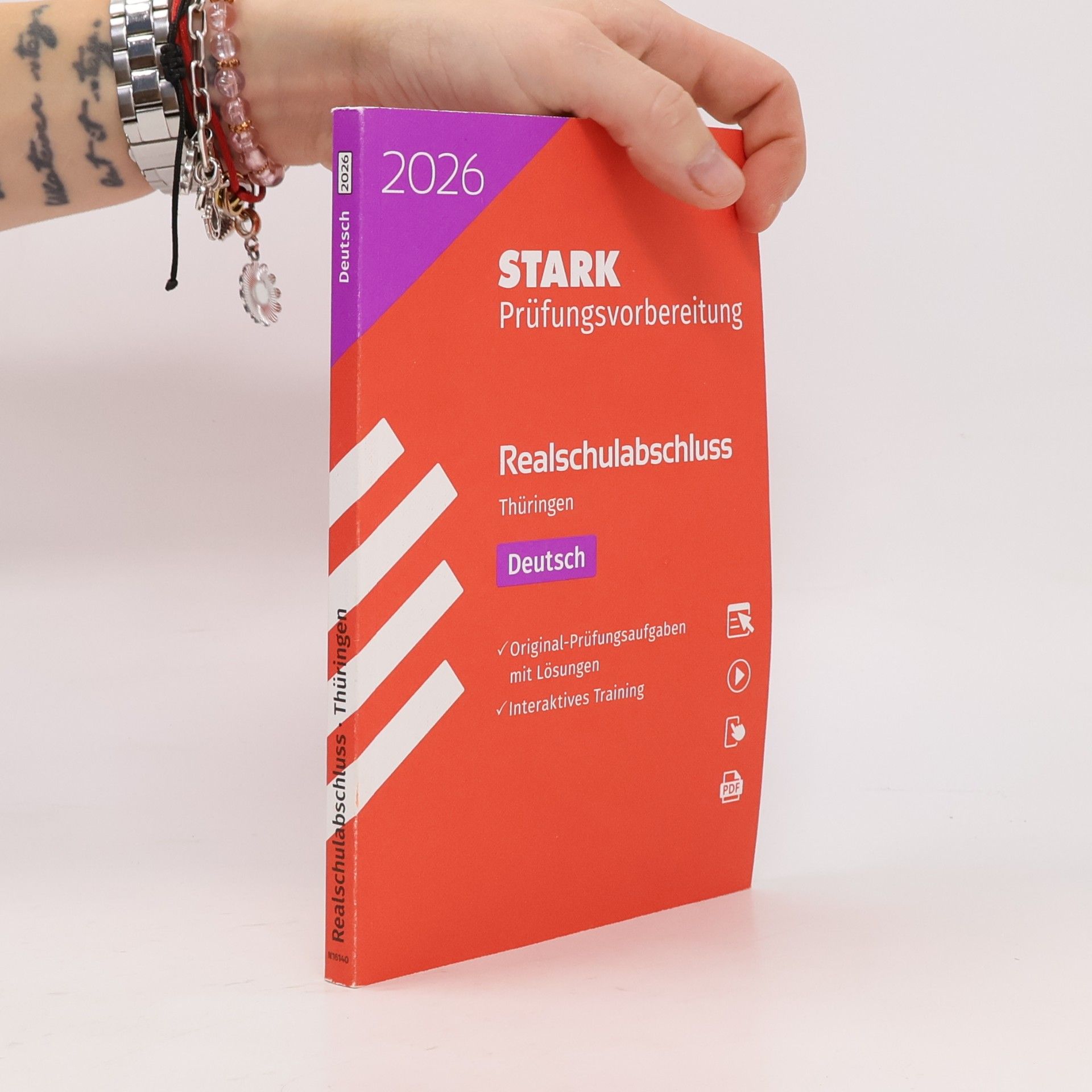 Various authors STARK Prüfungsvorbereitung - 2026: Deutsch - Realschulabschluss Thüringen - (Abschlussprüfungen)