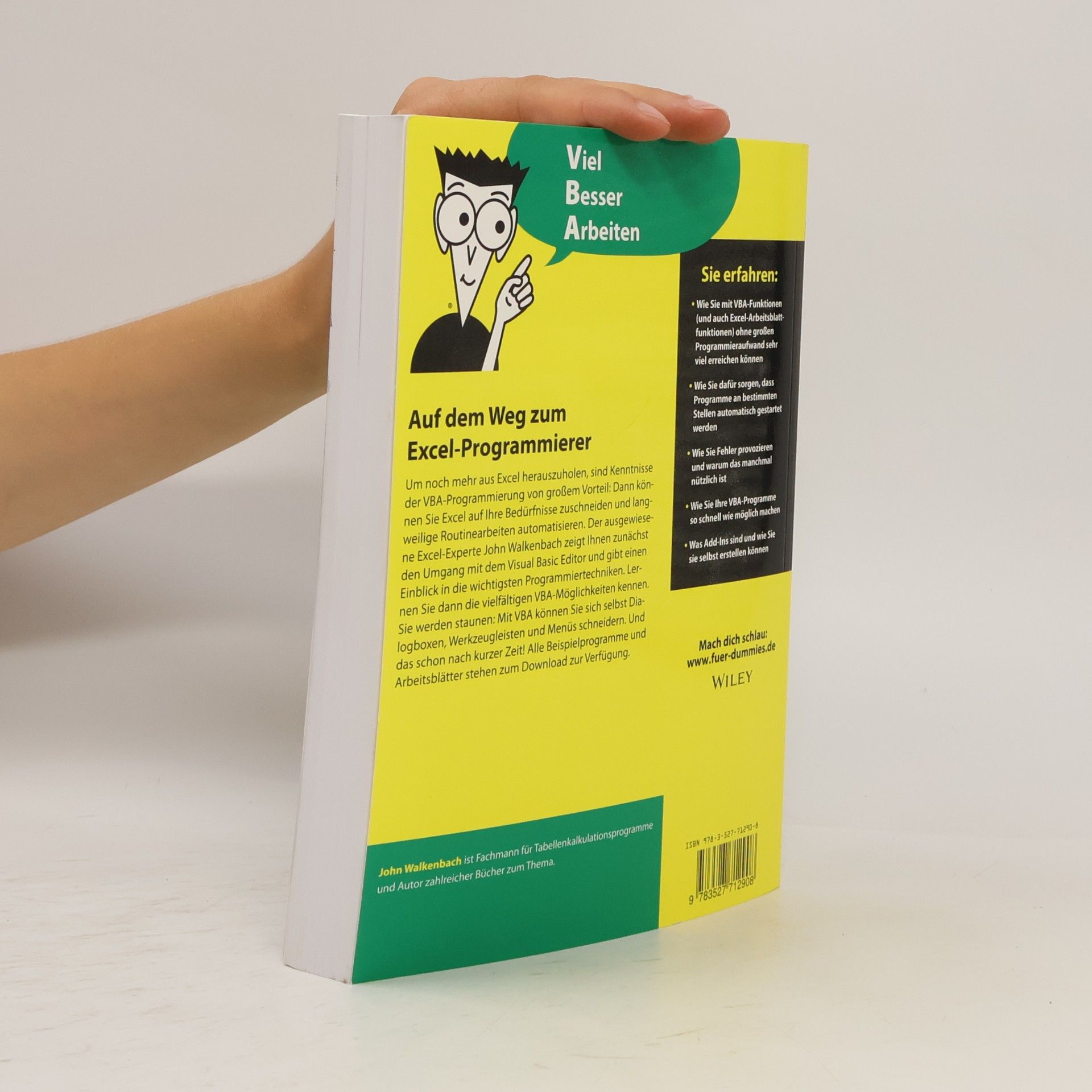 John Walkenbach Excel-VBA für Dummies